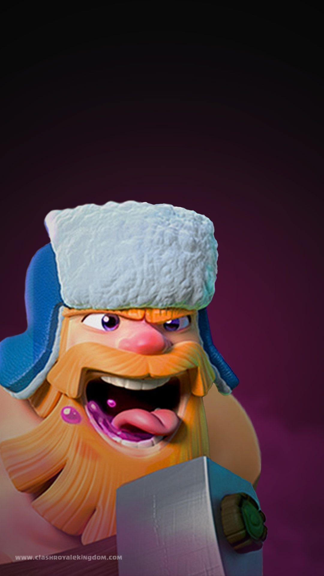 Holzfäller, Clash Royale, Königreich, Strategie, Spiel, 1080x1920 Full HD Handy