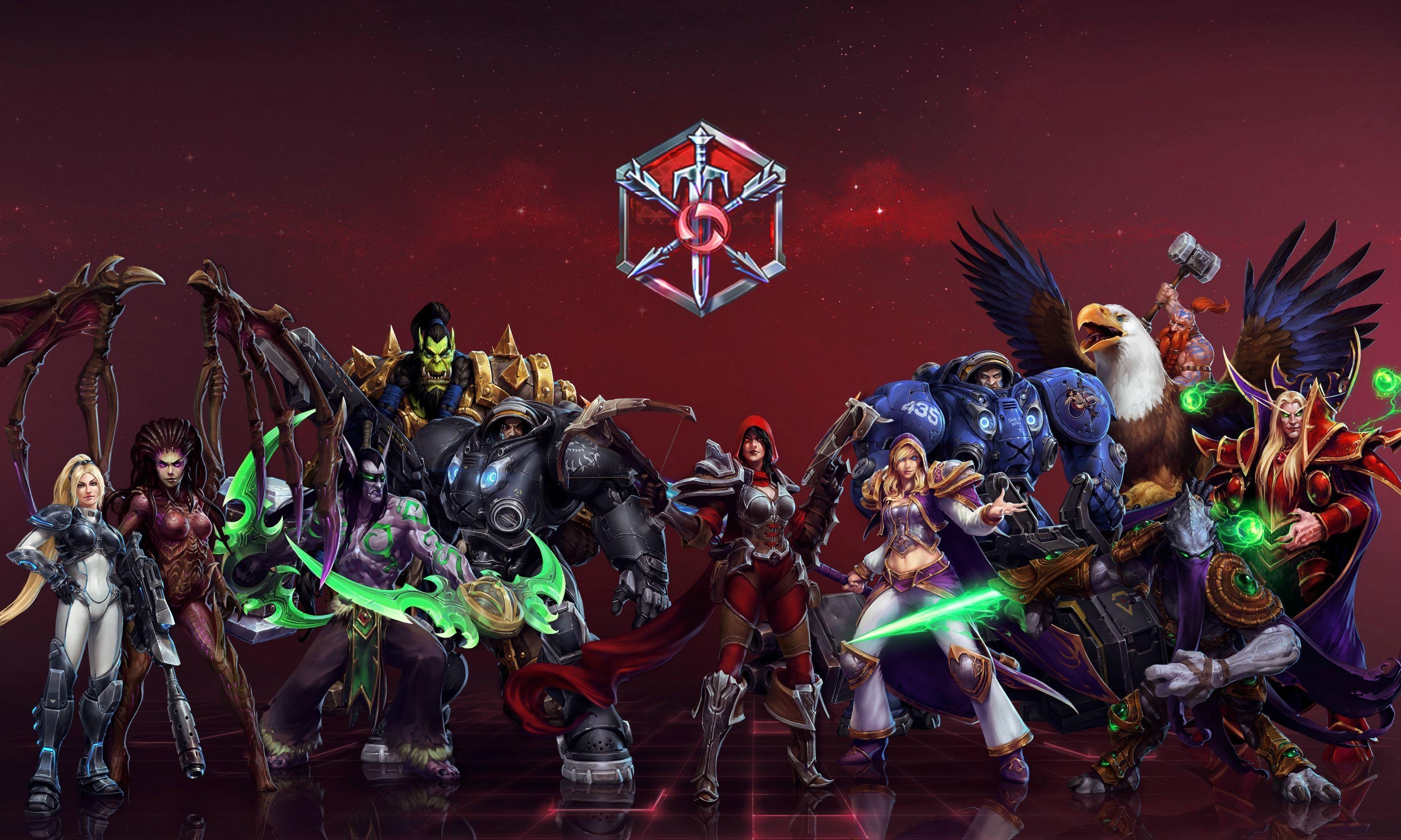 Heroes of the Storm, Klasse, Strategie, Gaming, Blizzcon, 3000x1800 HD Desktop