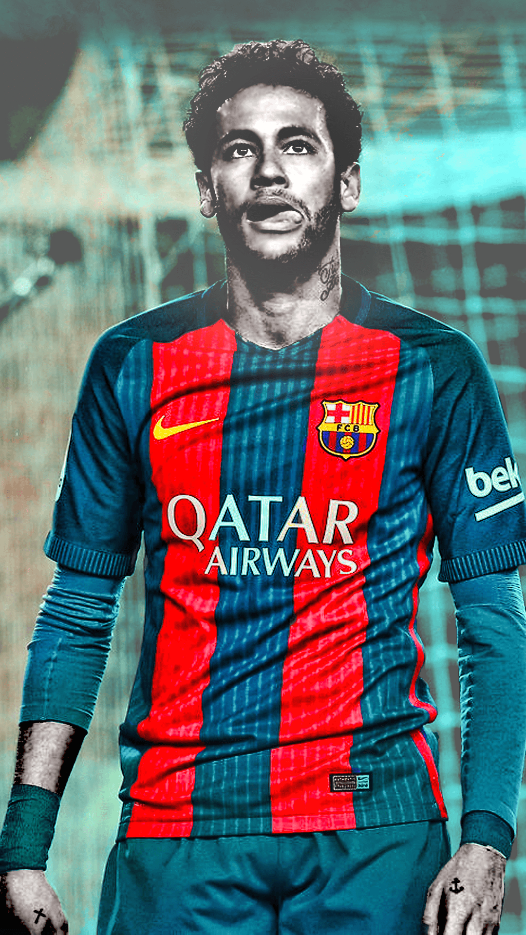 Neymar Jr, Mobil, Hintergrund, Fußball, Bild, 1080x1920 Full HD Handy