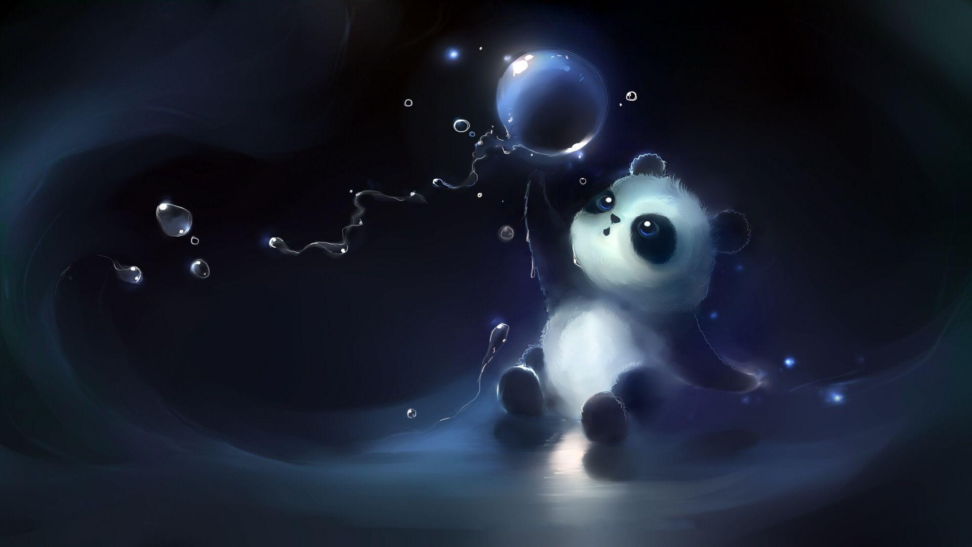 Niedliches Panda, HD, Tierbilder, Hintergrund, Waldbewohner, 1920x1080 Full HD Desktop