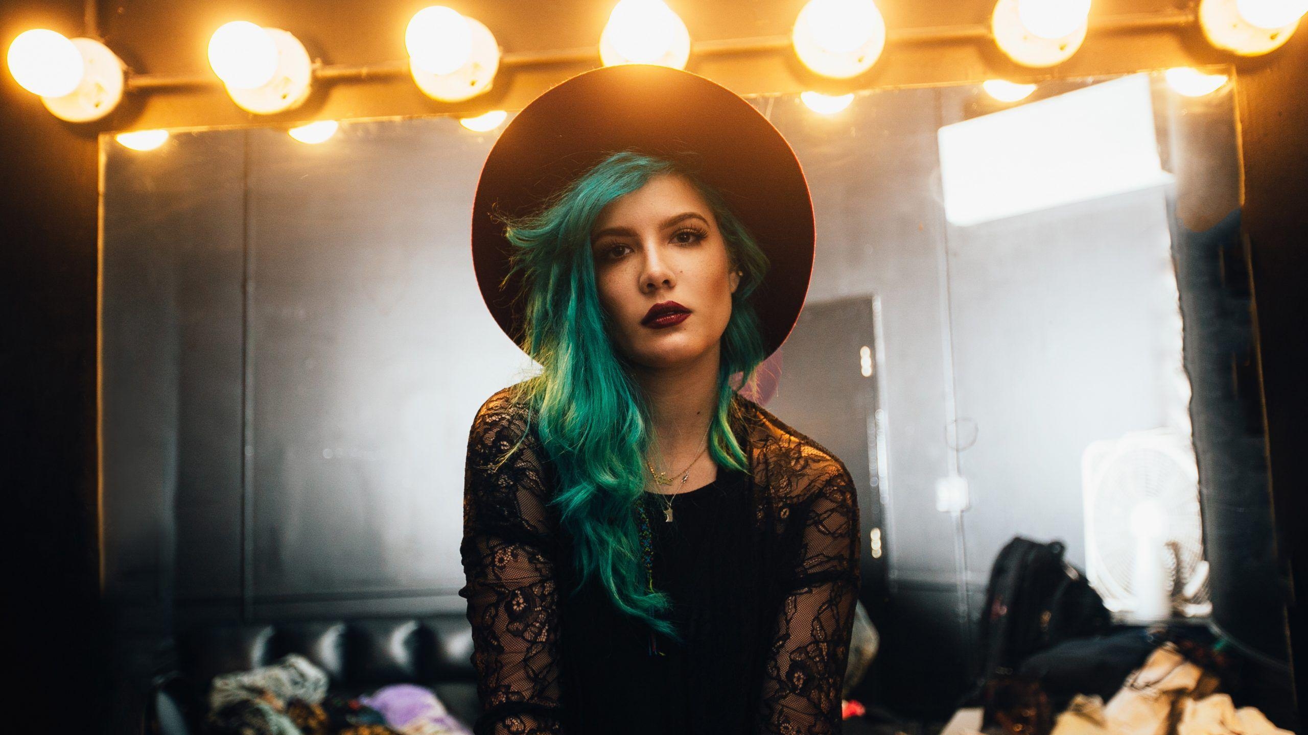 Halsey, HD, Hintergrund, Musik, Popstar, 2560x1440 HD Desktop