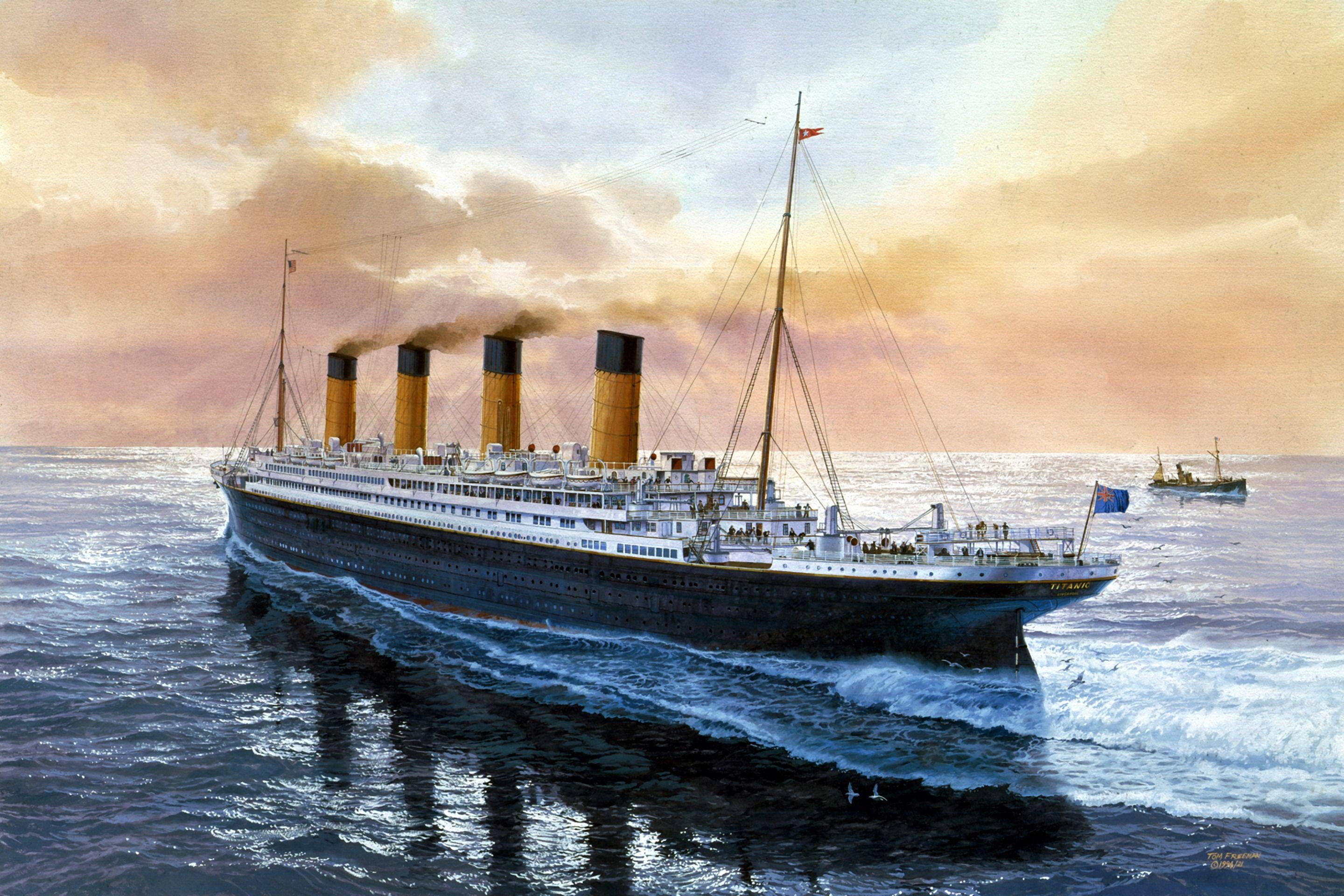 Titanic, HD, Filmklassiker, Schiff, Ozeandampfer, 2880x1920 HD Desktop