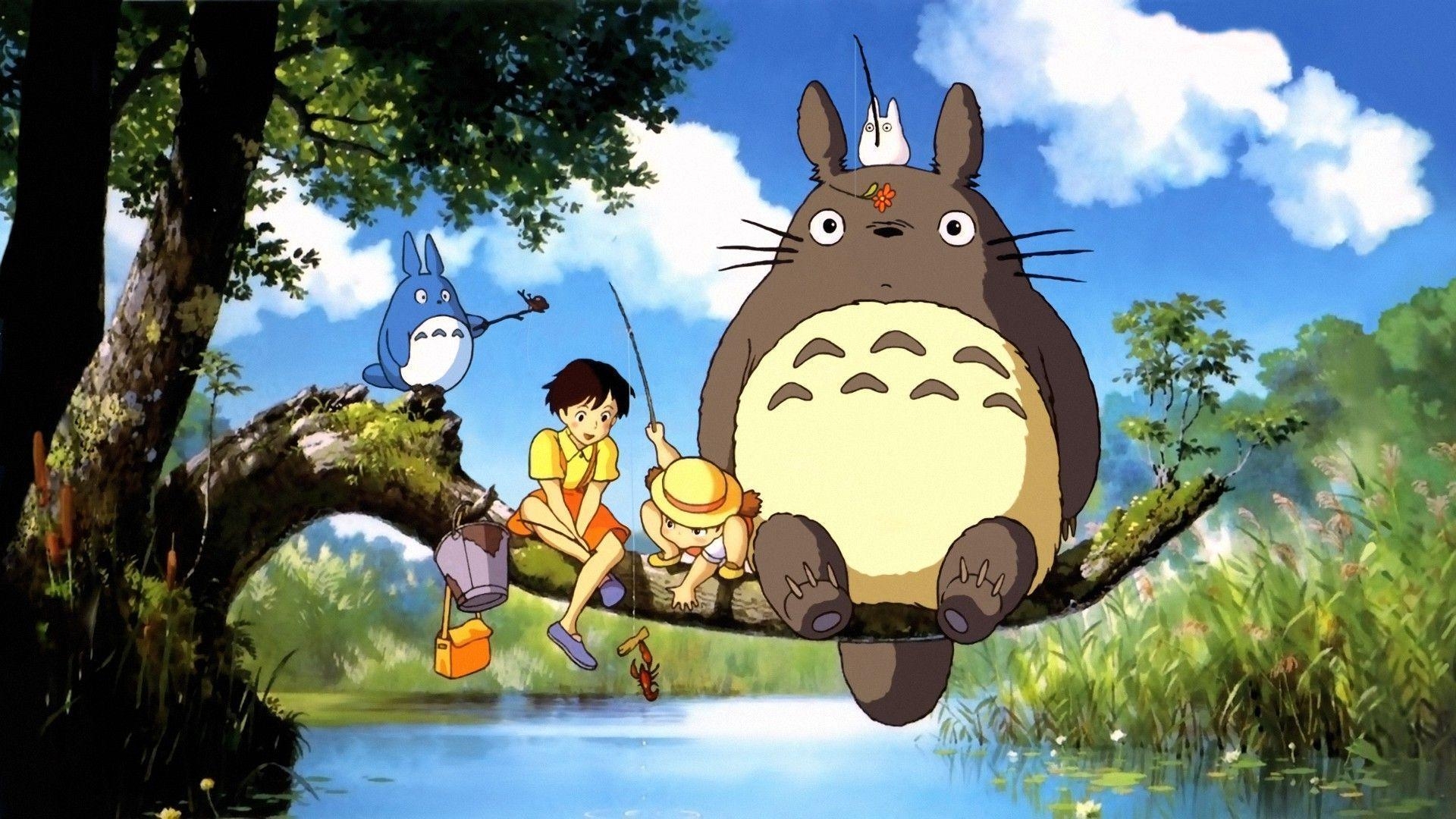 Mein Nachbar Totoro, HD, Download, Studio Ghibli, Klassisch, 1920x1080 Full HD Desktop