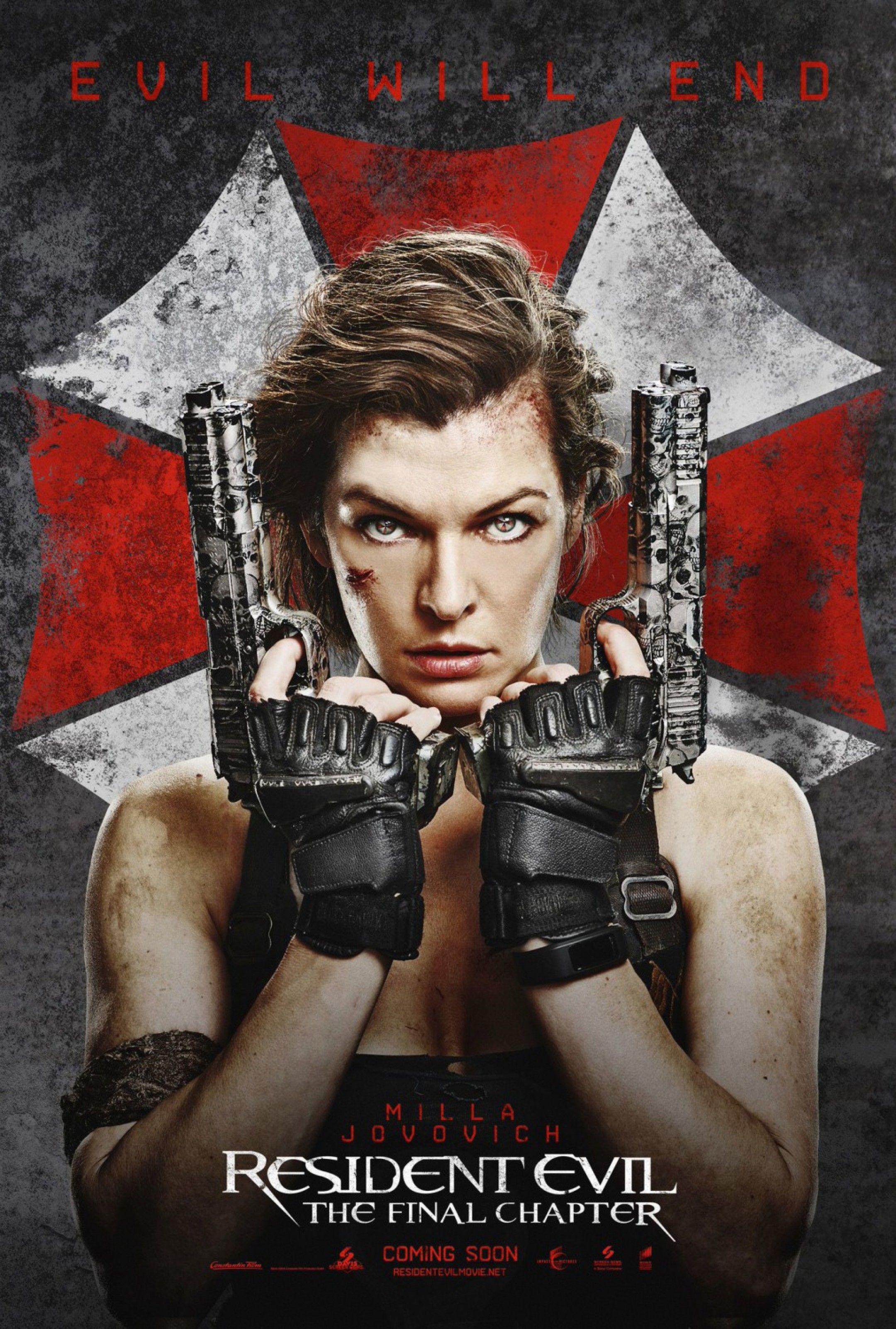 Resident Evil Final Chapter, Hollywood, Weit, Horror, Poster, 2160x3210 HD Handy