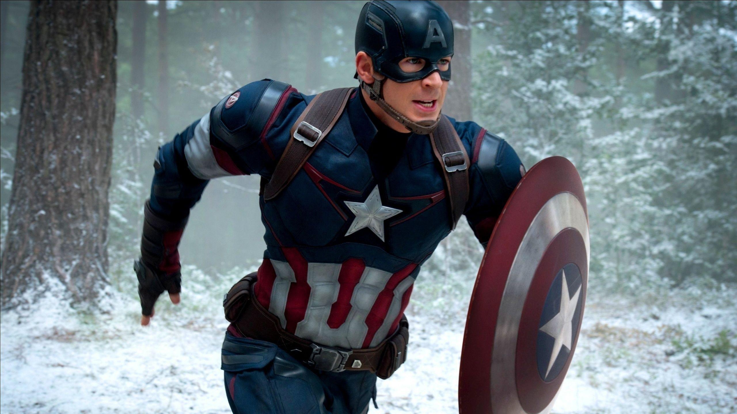 Captain America, Chris Evans, Wallpaper, Full HD, PC, 2560x1440 HD Desktop