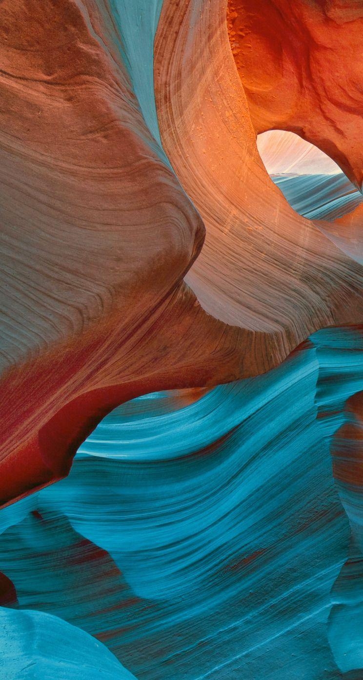 Antelope Canyon, Sandstein, Architektur, Natur, Schlucht, 750x1400 HD Handy