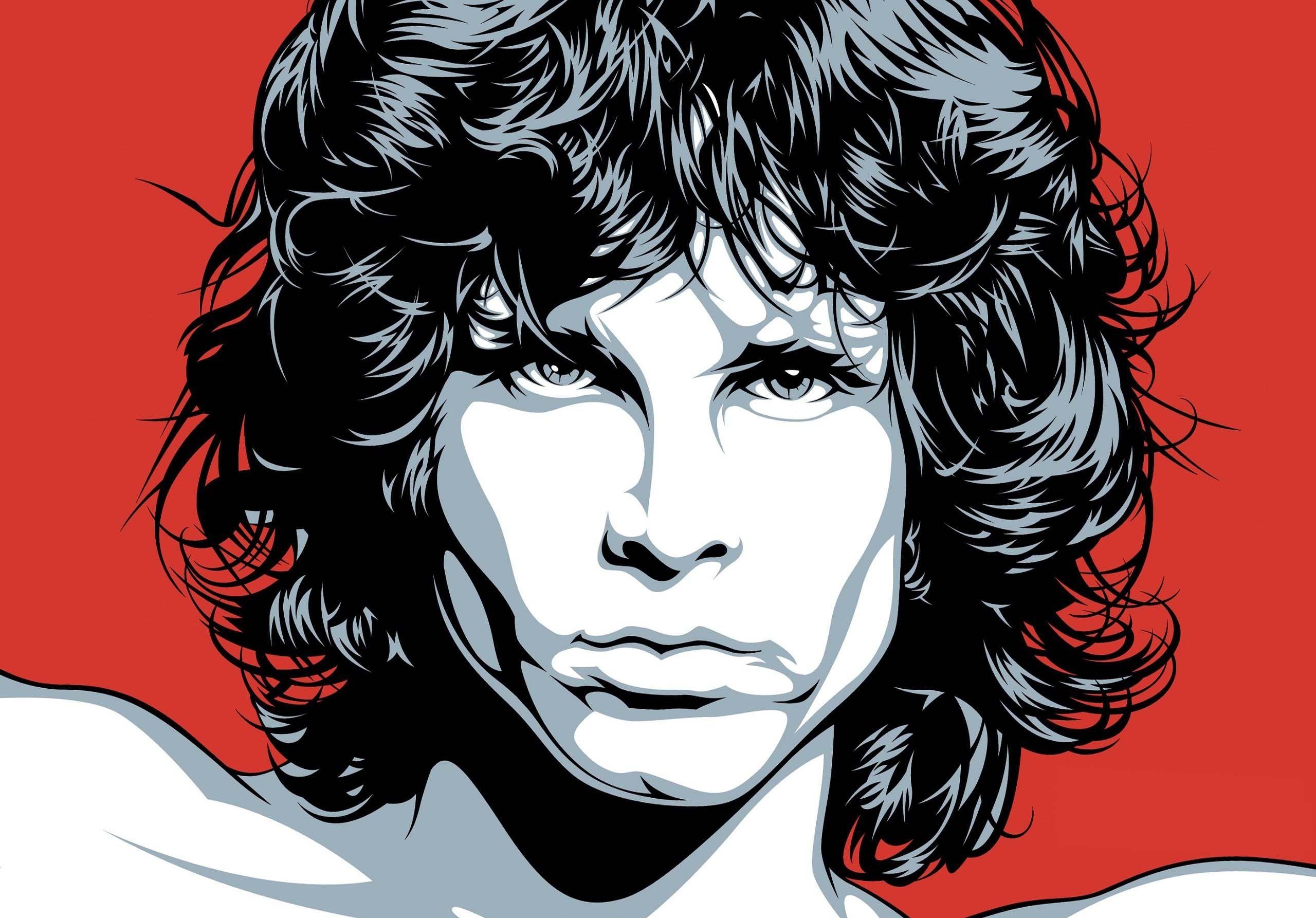 Mobil, Jim Morrison, Popkultur, Rock, Hintergrundbild, 2560x1790 HD Desktop