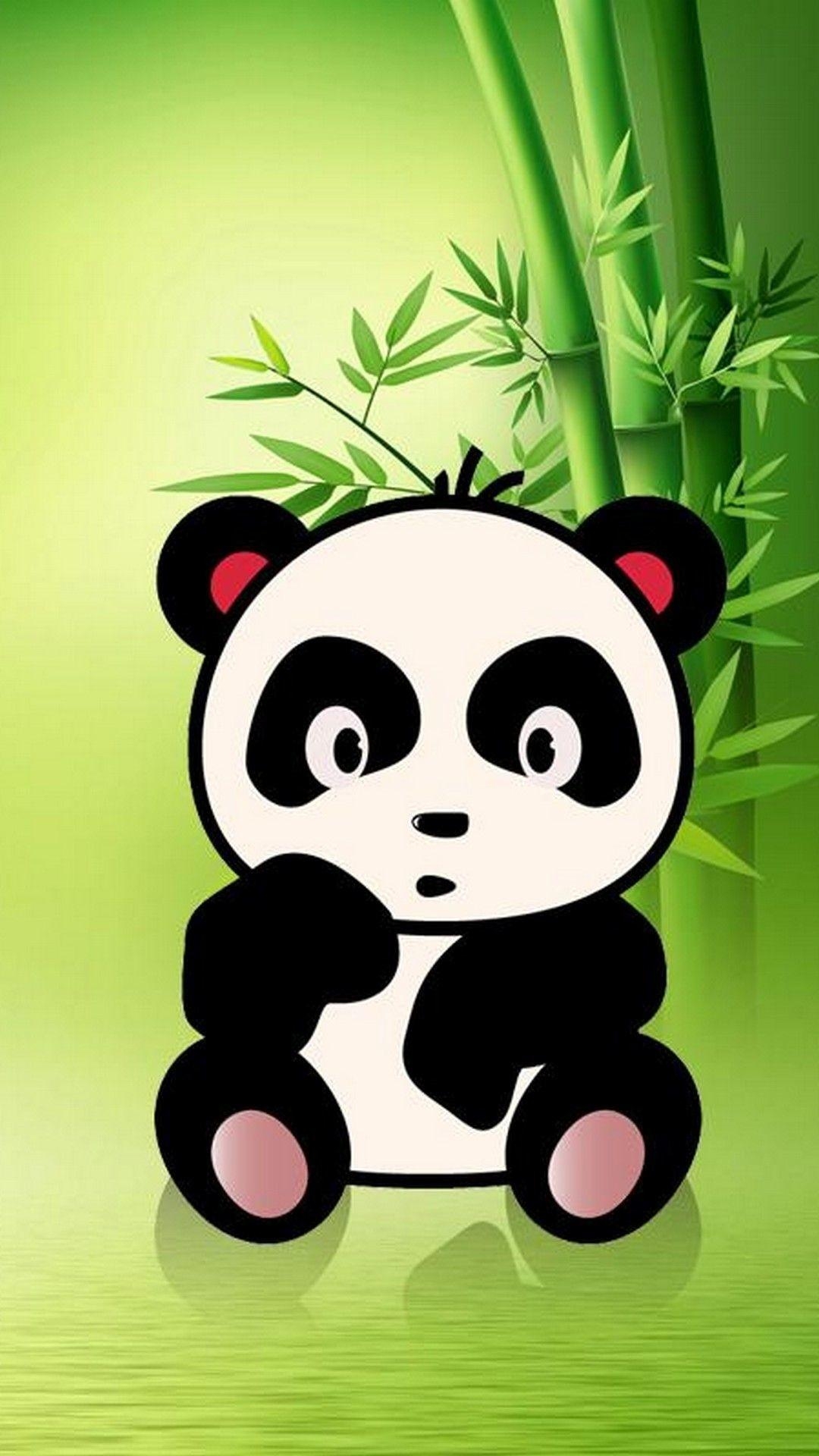 Panda, Tierbilder, Bambus, China, Schwarz-weiß, 1080x1920 Full HD Handy