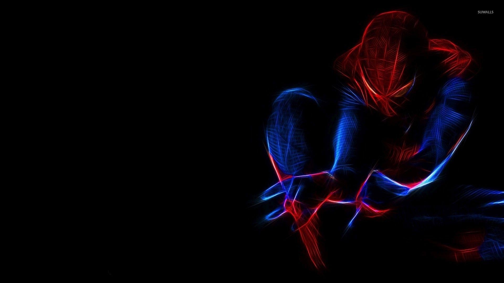 4K Spider-Man, Marvel, Dunkel, Film, Held, 1920x1080 Full HD Desktop