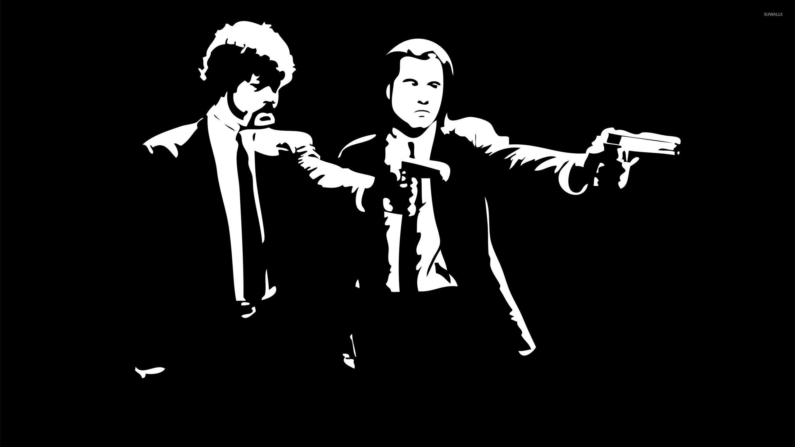 Pulp Fiction, Film, Wallpaper, Kult, Bild, 2560x1440 HD Desktop