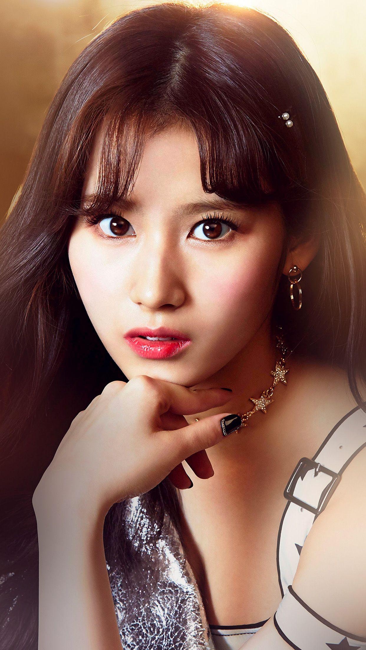 iPhone 6, Sana, Mädchen, Gesicht, K-Pop, 1250x2210 HD Handy