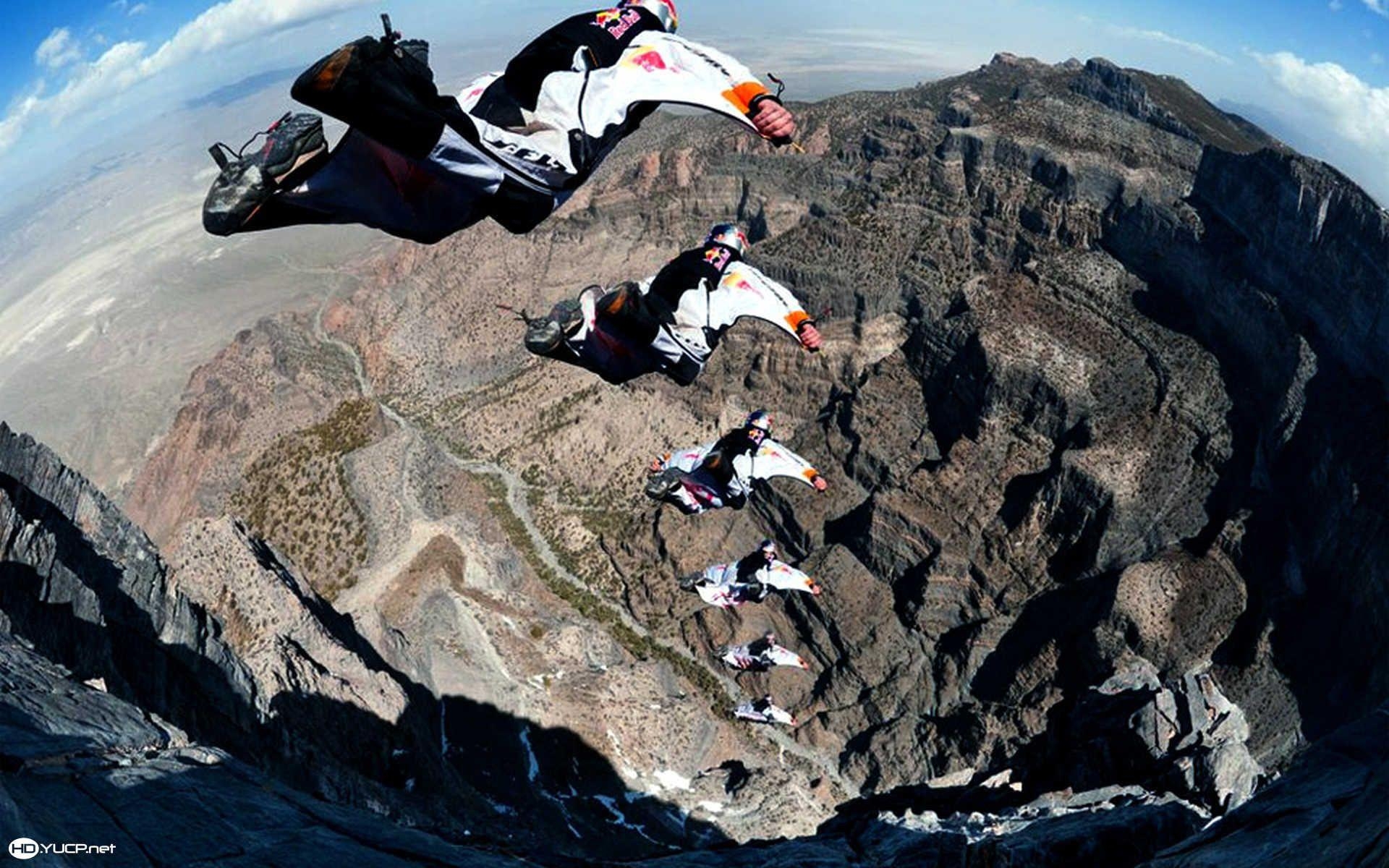 Basejump, Extremsport, Abenteuer, HD-Bild, Wingsuit, 1920x1200 HD Desktop