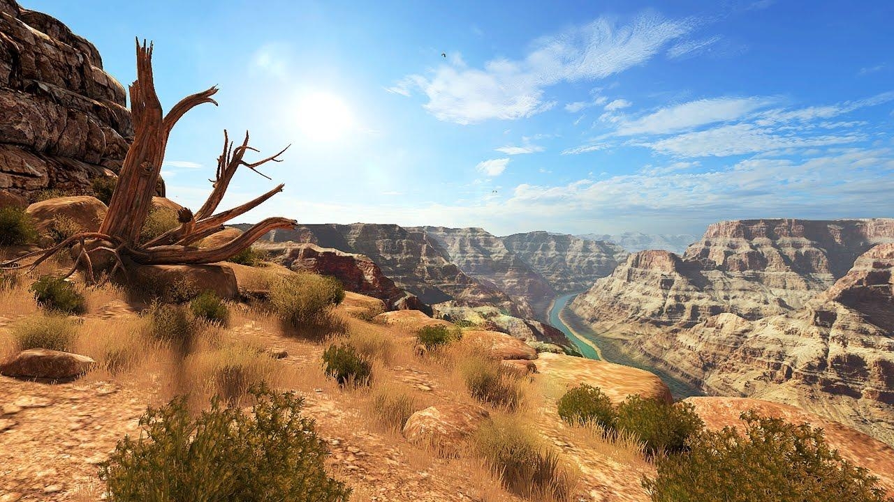 Grand Canyon, 3D, Bildschirmschoner, lebendig, 1280x720 HD Desktop