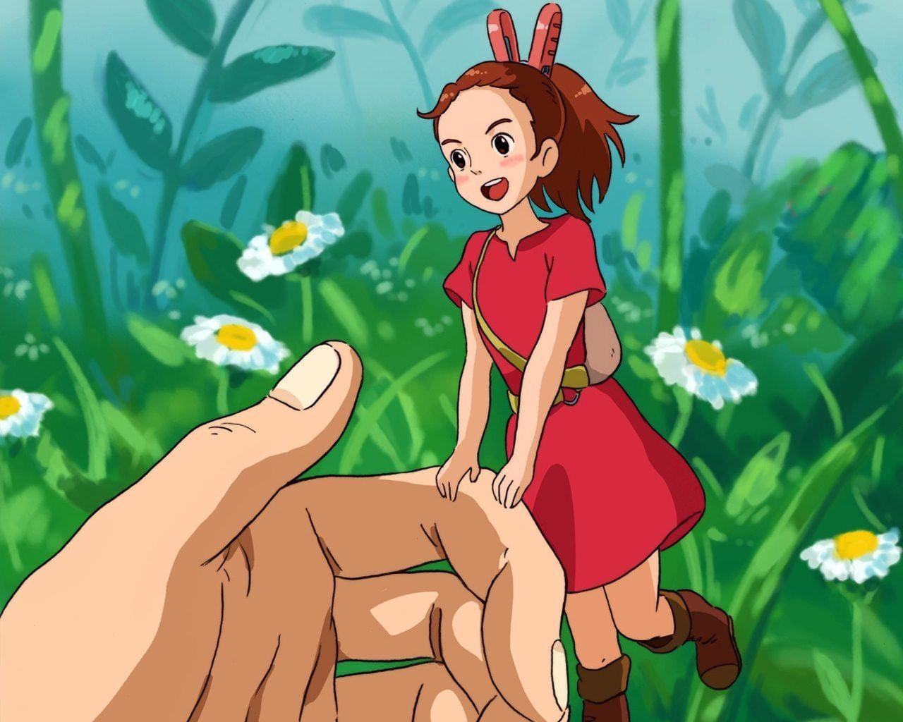 Arrietty, Anime, Geheime Welt, Ghibli, Film, 1280x1030 HD Desktop