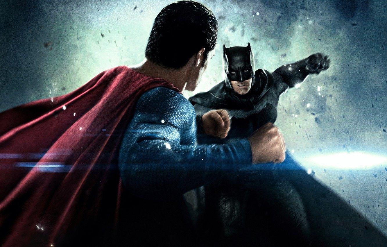 Batman, Superman, Dawn of Justice, Kampf, Ben Affleck, 1340x850 HD Desktop