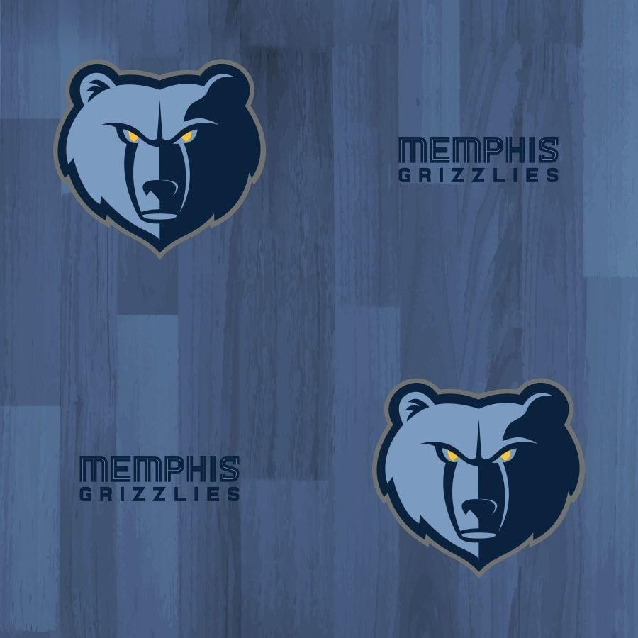 Memphis Grizzlies, Muster, Hellblau, Team, Sport, 900x900 HD Handy