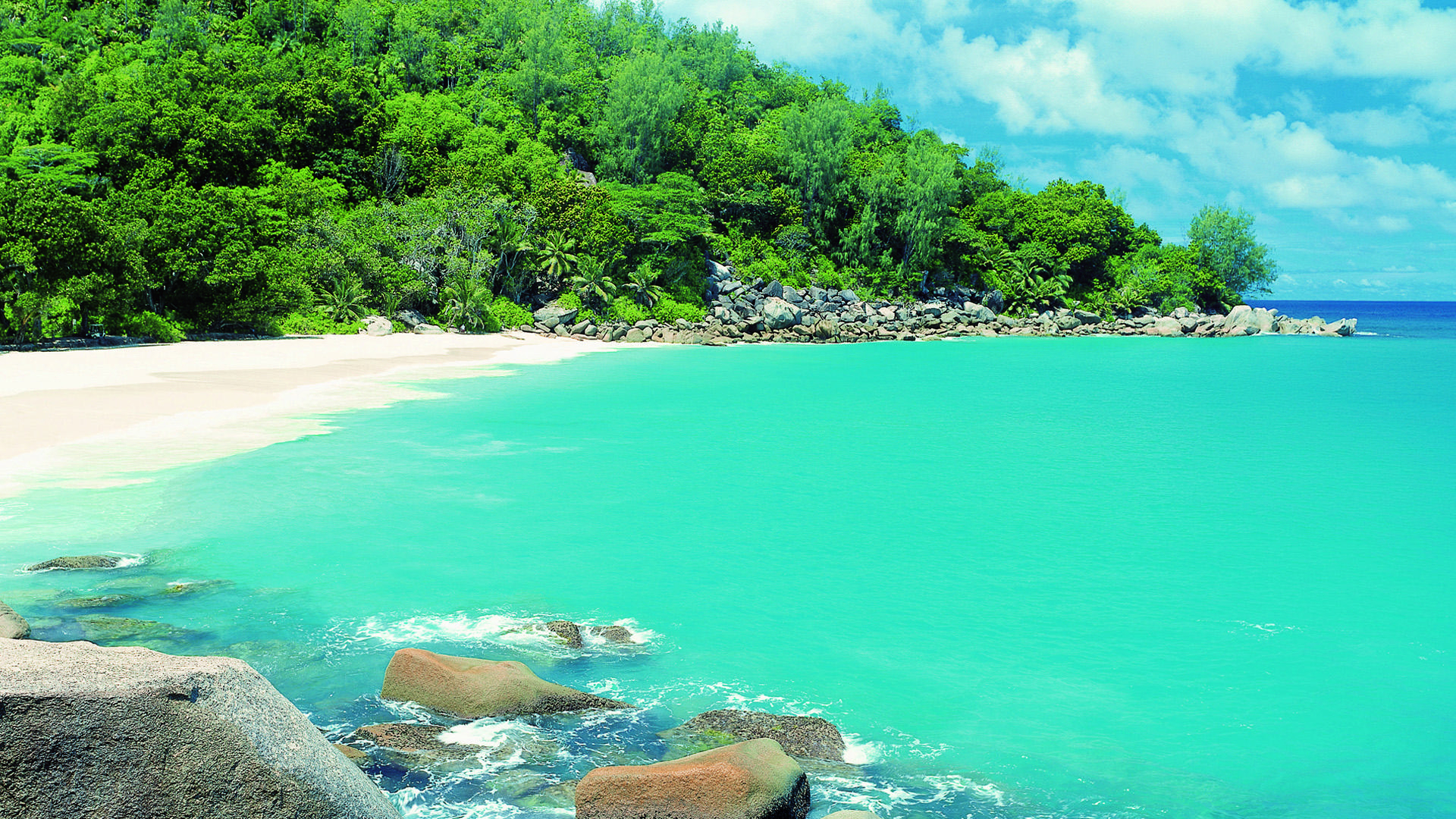 Silver Beach, Mauritius, Traumkulisse, Ozean, Erholung, 1920x1080 Full HD Desktop