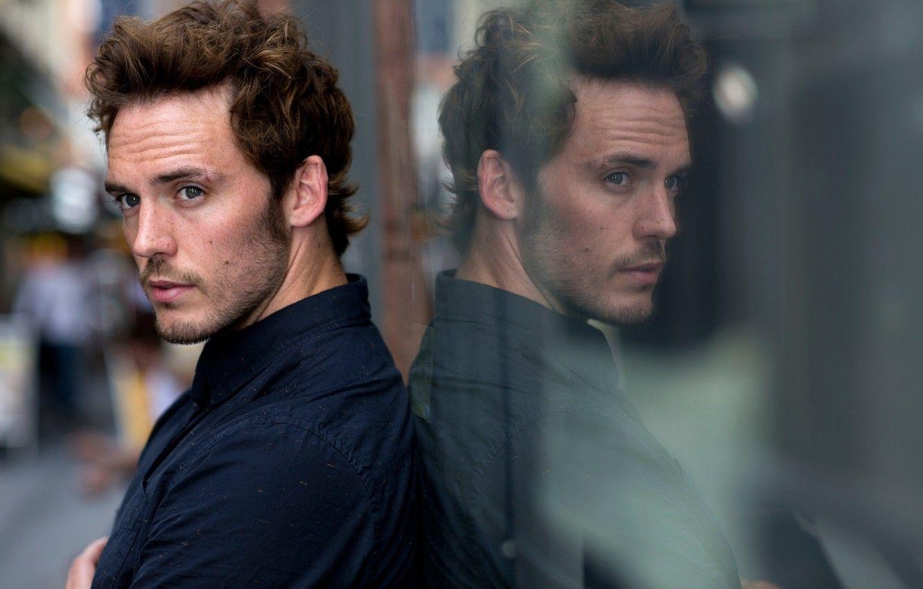 Sam Claflin, Schauspieler, Reflexion, Desktop, Bild, 1340x850 HD Desktop