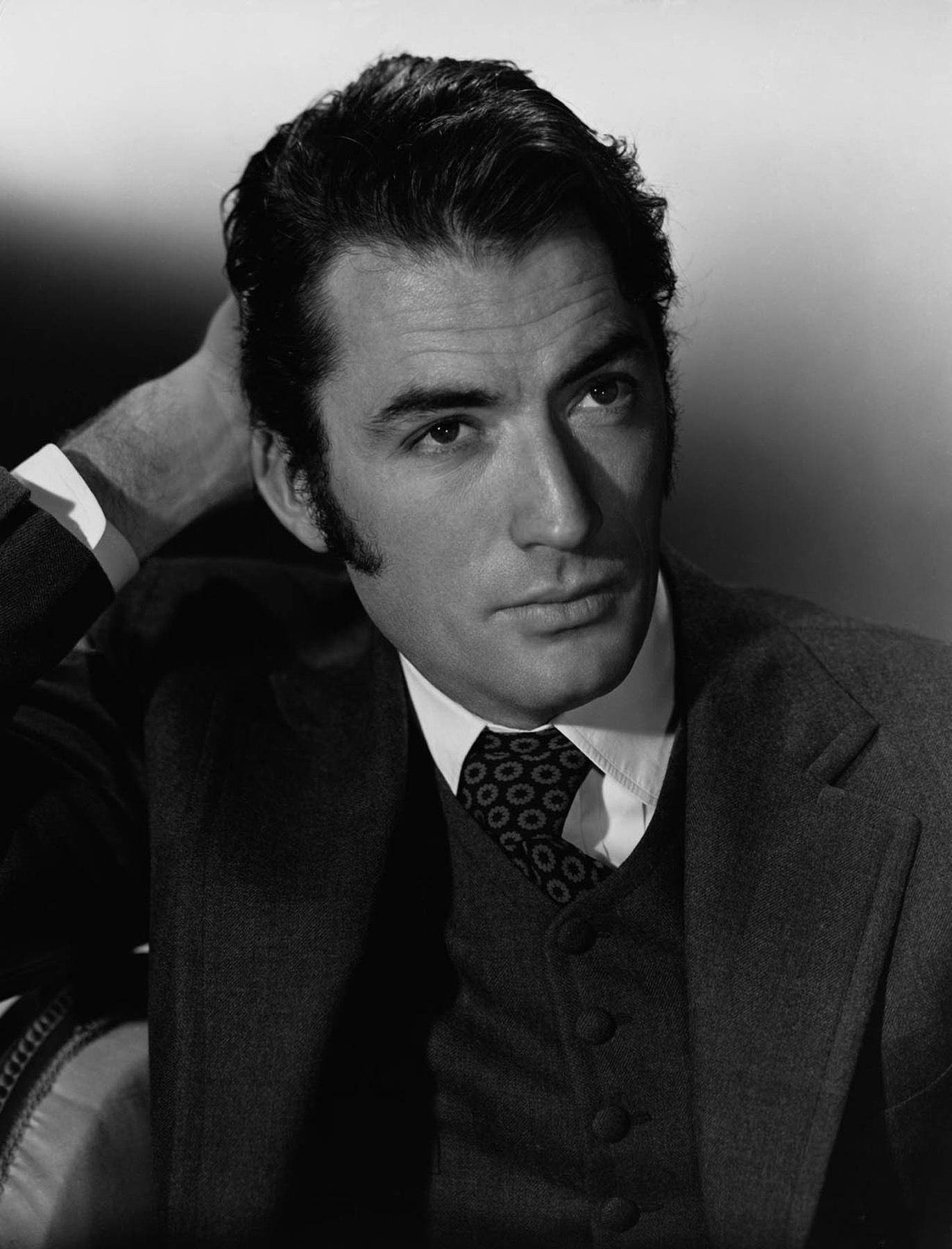 Gregory Peck, Download, alter Schauspieler, 1380x1800 HD Handy