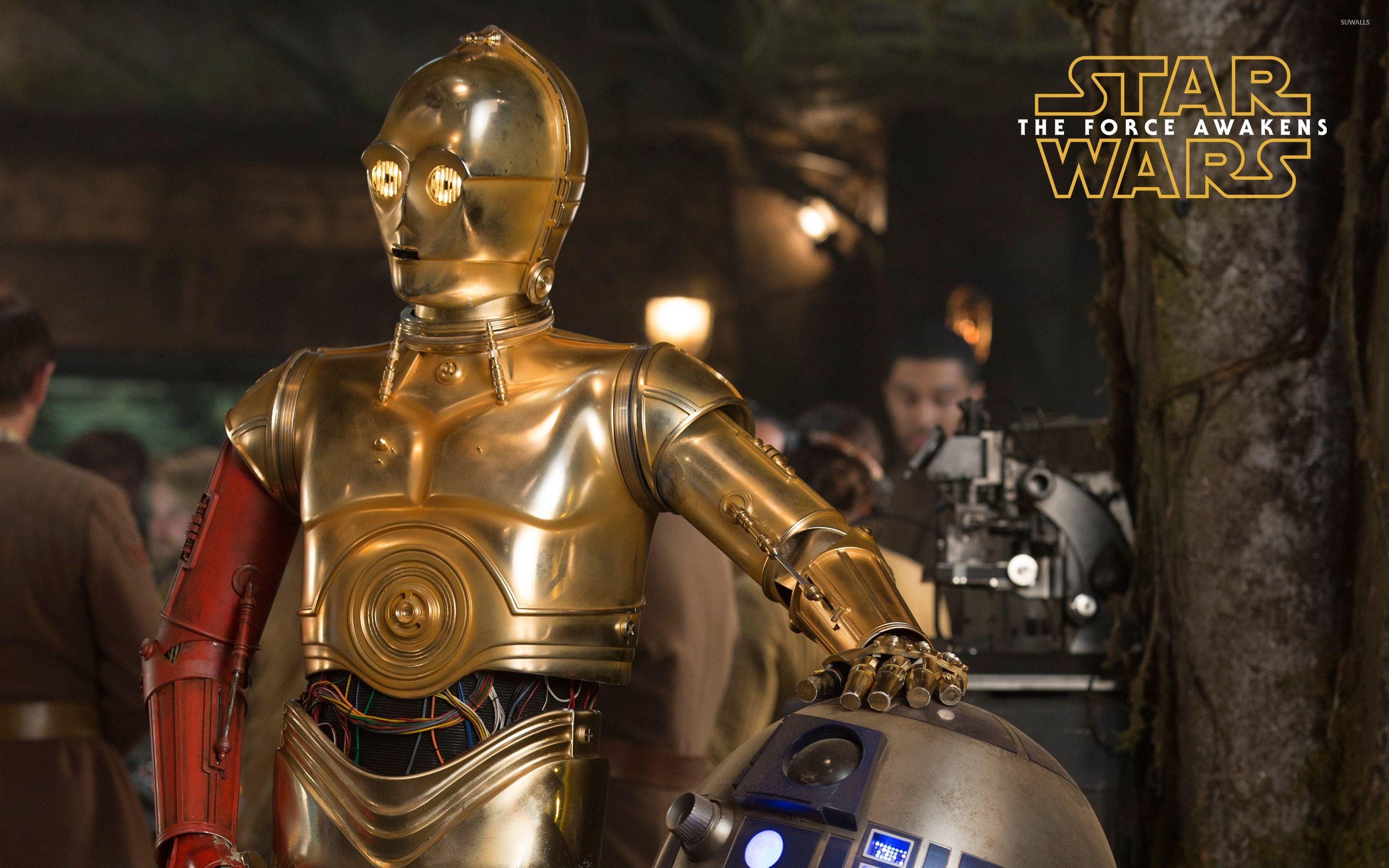 C-3PO, Star Wars, Erwacht, Force, Sci-Fi, 2880x1800 HD Desktop