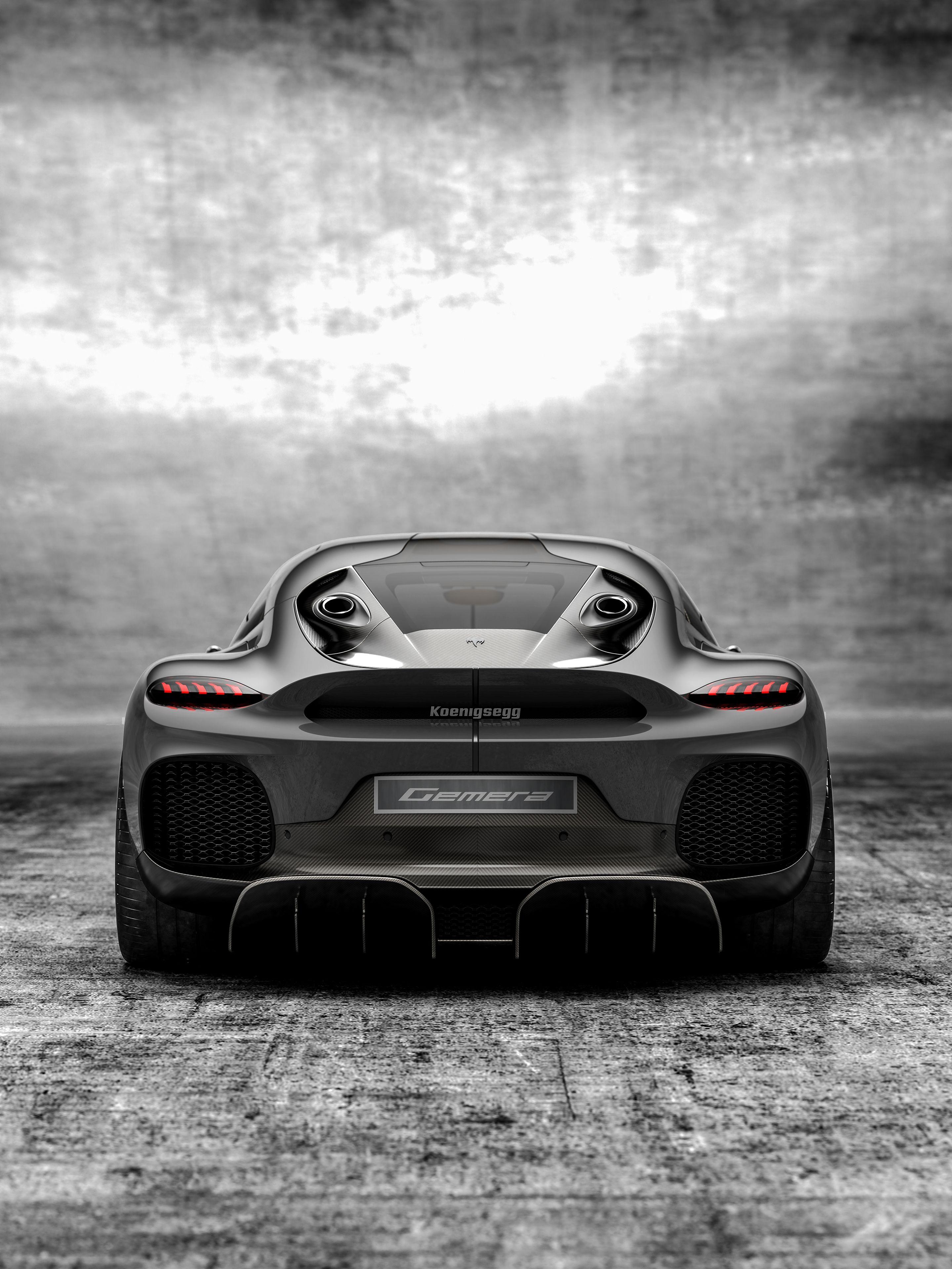 Koenigsegg Gemera, Sportwagen, Hightech, Autofans, 2880x3840 4K Handy