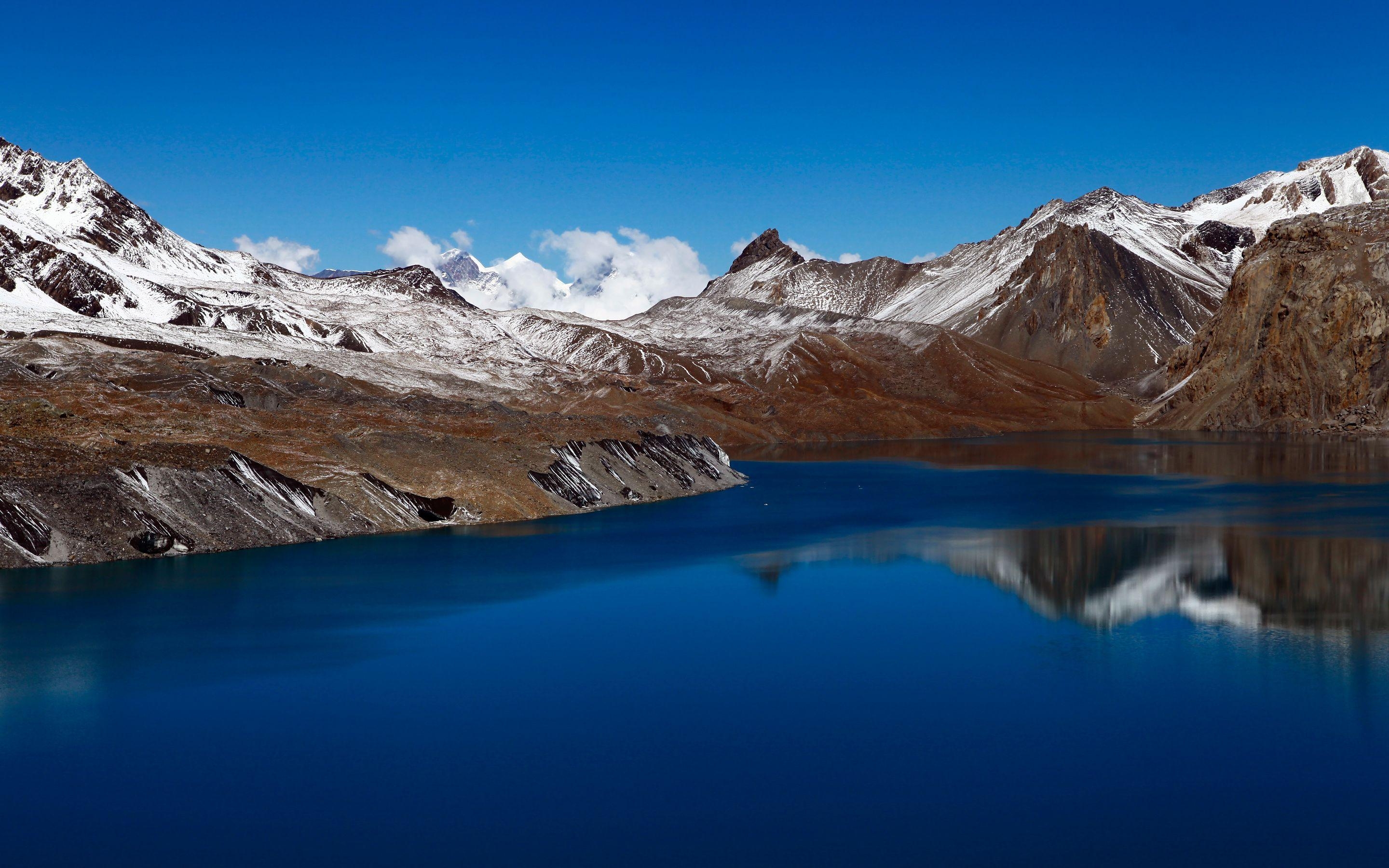 Tilicho See, Nepal, 5K, Natur, 2880x1800 HD Desktop