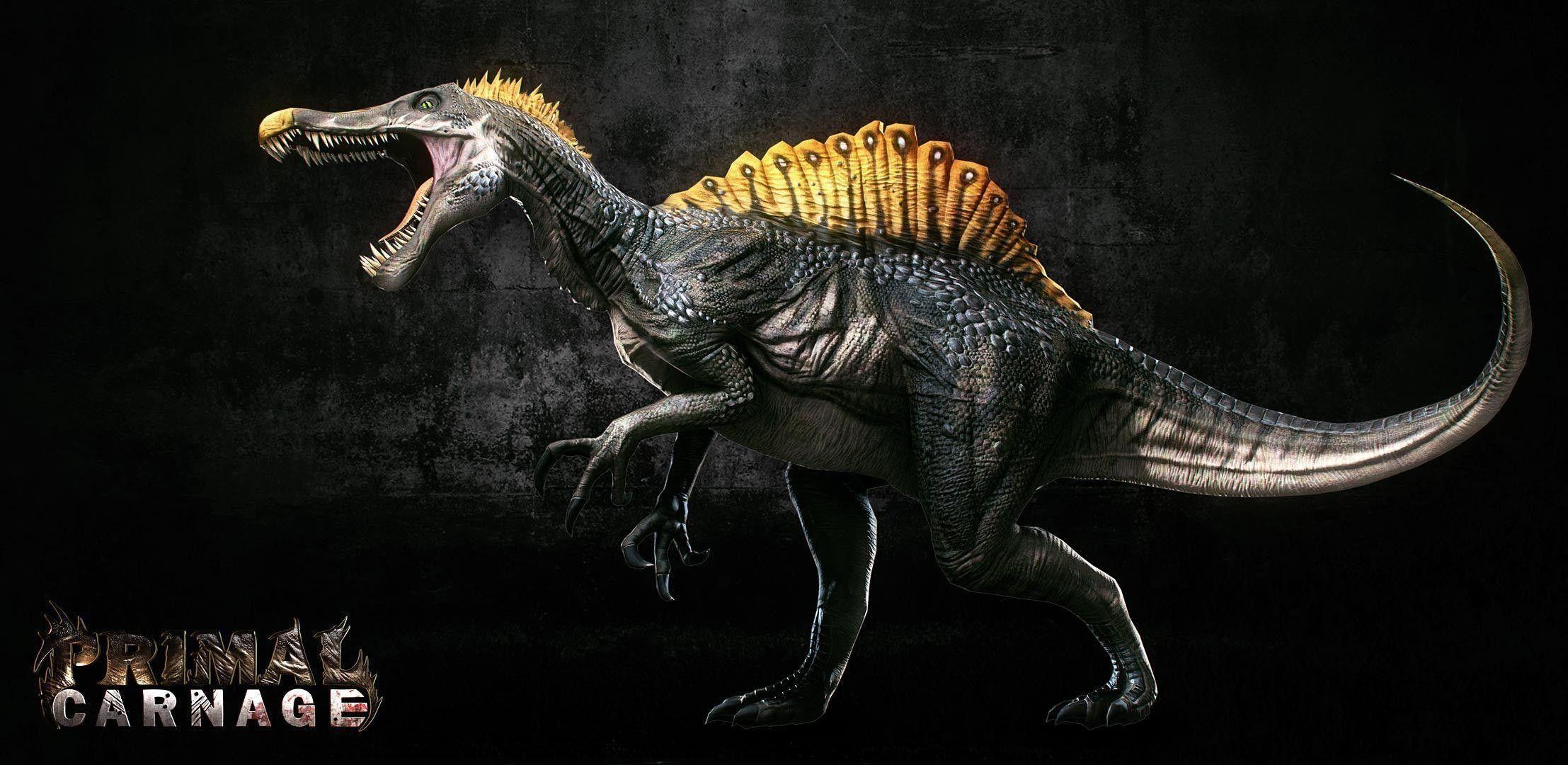 Spinosaurus, Dinosaurier, Tier, Bild, Hintergrund, 2220x1080 Dual Screen Desktop