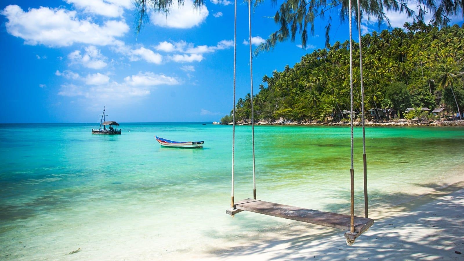 Koh Samui, Koh Phangan, Koh Tao, Insel, Thailand, 1600x900 HD Desktop