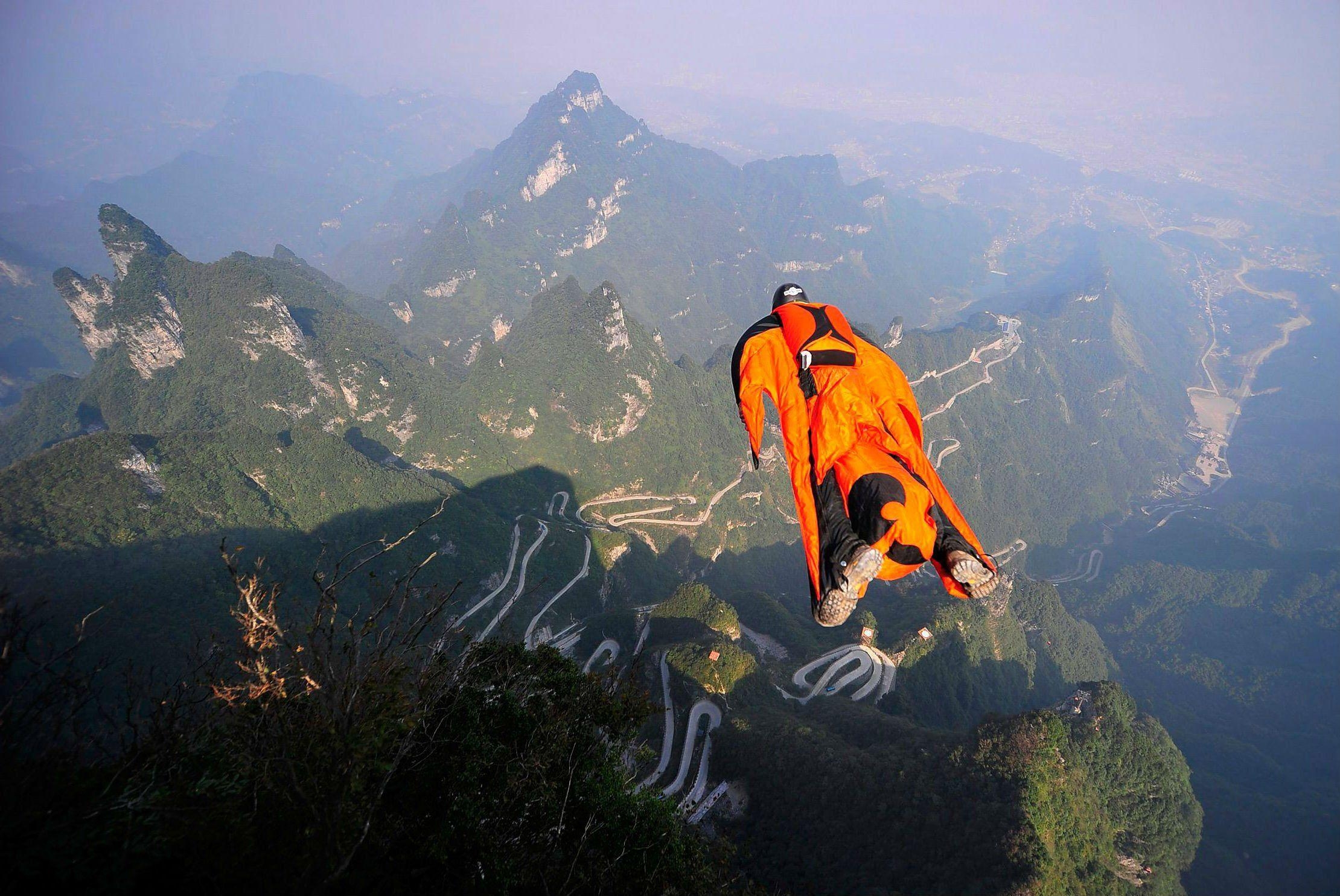 Wingsuit, Skydiving, Extremsport, Flug, Abenteuer, 2220x1490 HD Desktop