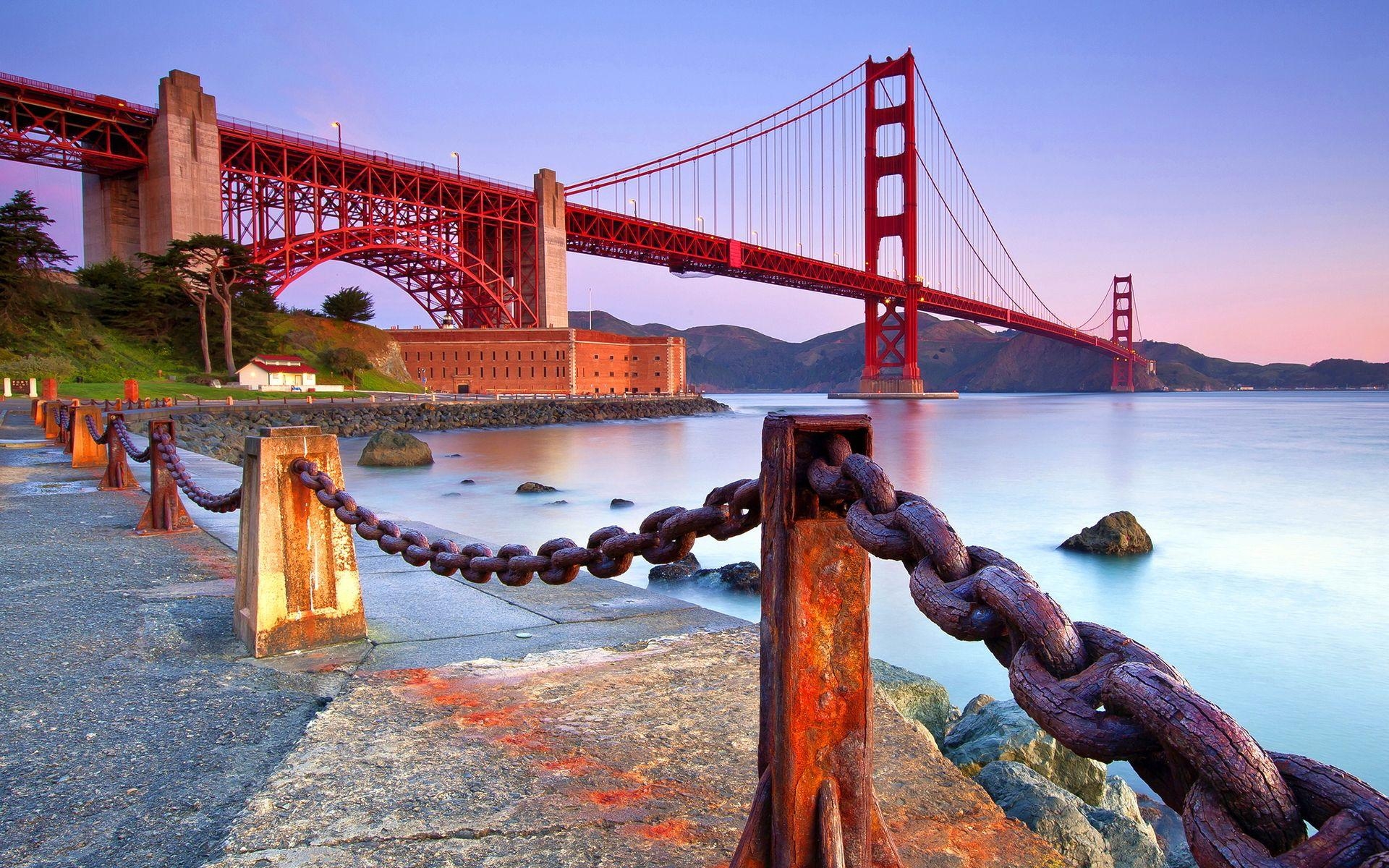 Küste, Golden Gate, San Francisco, Brücke, Fotografie, 1920x1200 HD Desktop