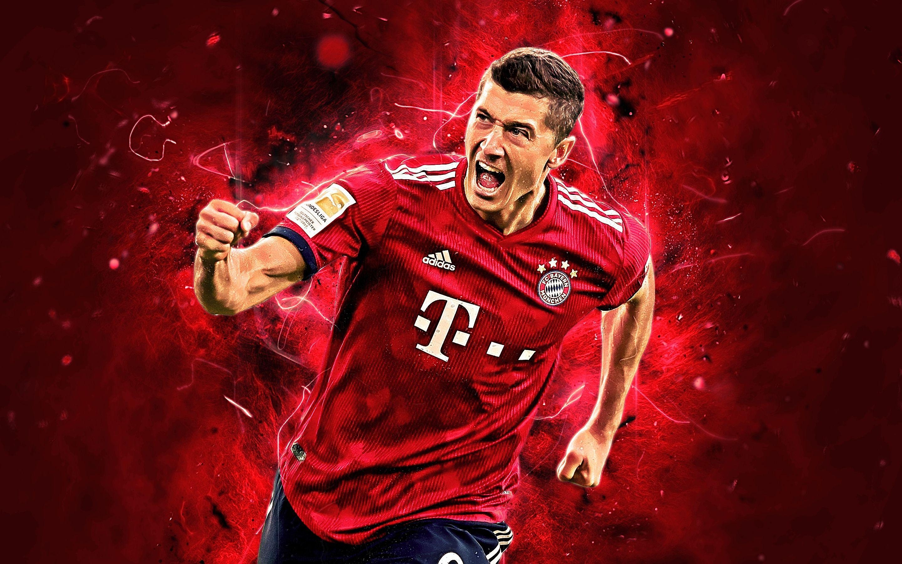 Robert Lewandowski, Fußball, Sport, HD Hintergrund, Spieler, 2880x1800 HD Desktop