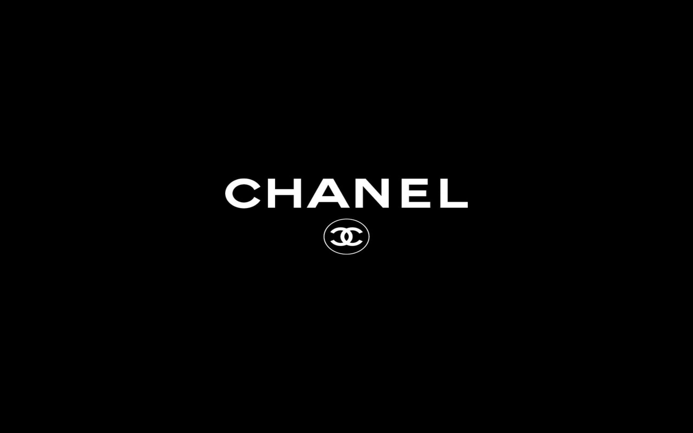 Chanel, Logo, Schwarz, HD, Hintergrund, 2880x1800 HD Desktop