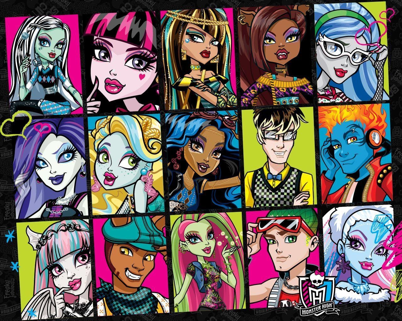 Monster High, Weihnachten, Google, Festlich, Fantasie, 1280x1030 HD Desktop