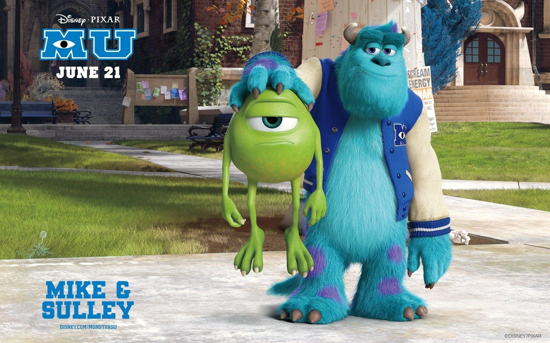 Monsters University, Voll HD, Cartoons, Kinder, Animation, 1920x1200 HD Desktop