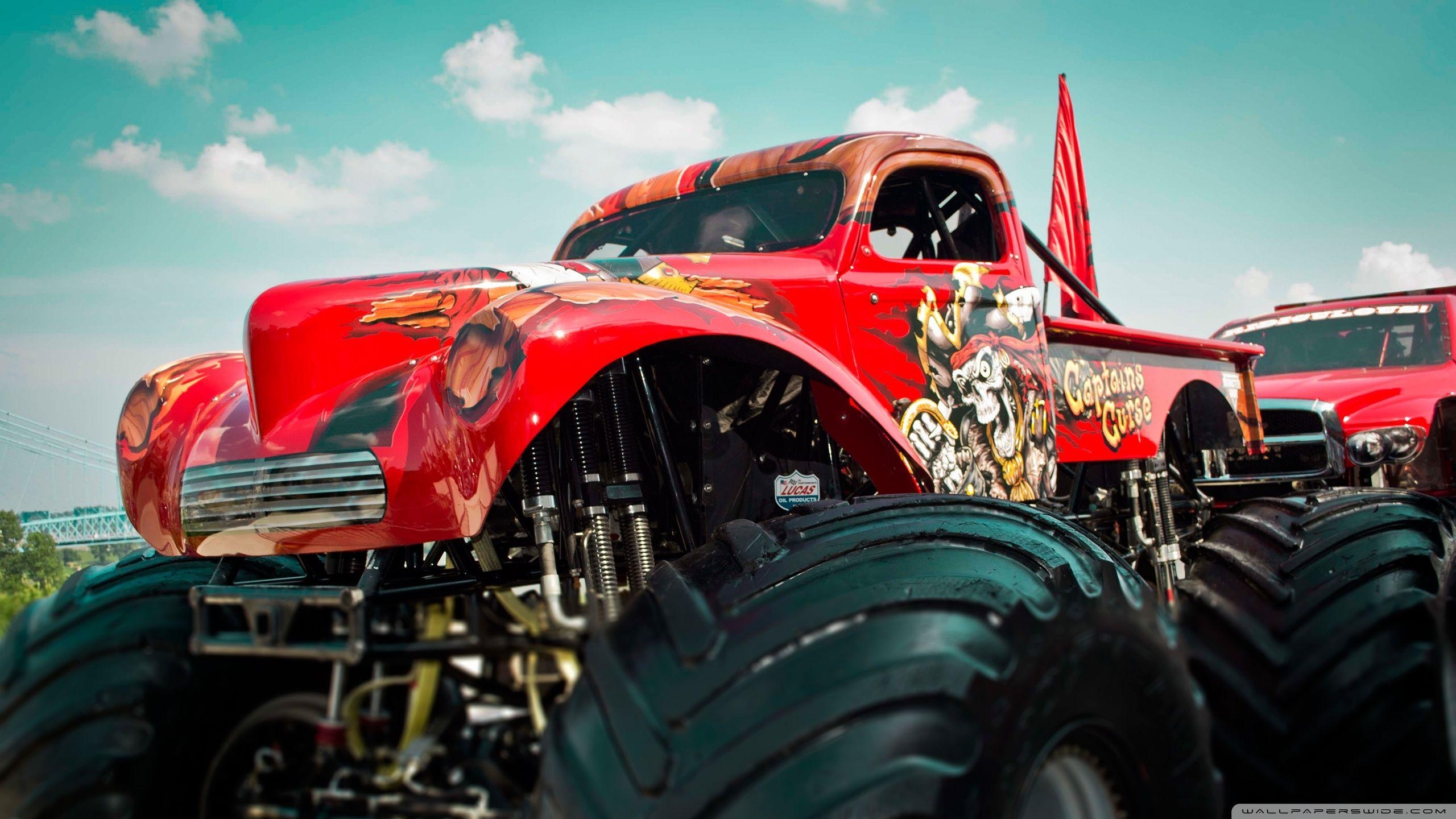 Monster Truck, Sport, 7x1440, Großformat, Abenteuer, 2560x1440 HD Desktop