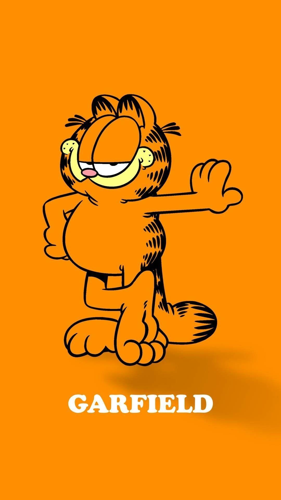 Garfield, Odie, Comic, Hintergrund, Cartoon, 1080x1920 Full HD Handy