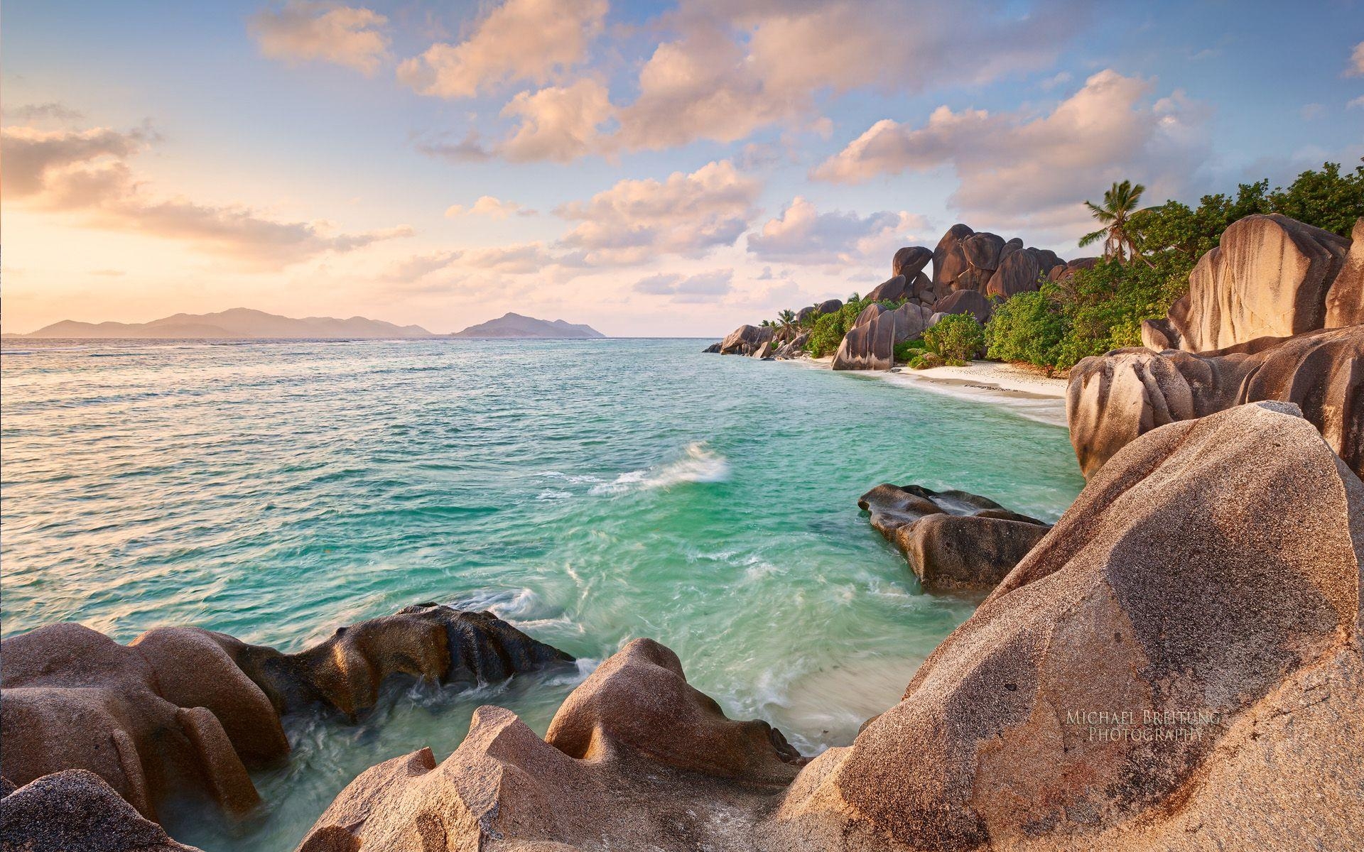 La Digue, Seychellen, Strand, Reisen, Insel, 1920x1200 HD Desktop