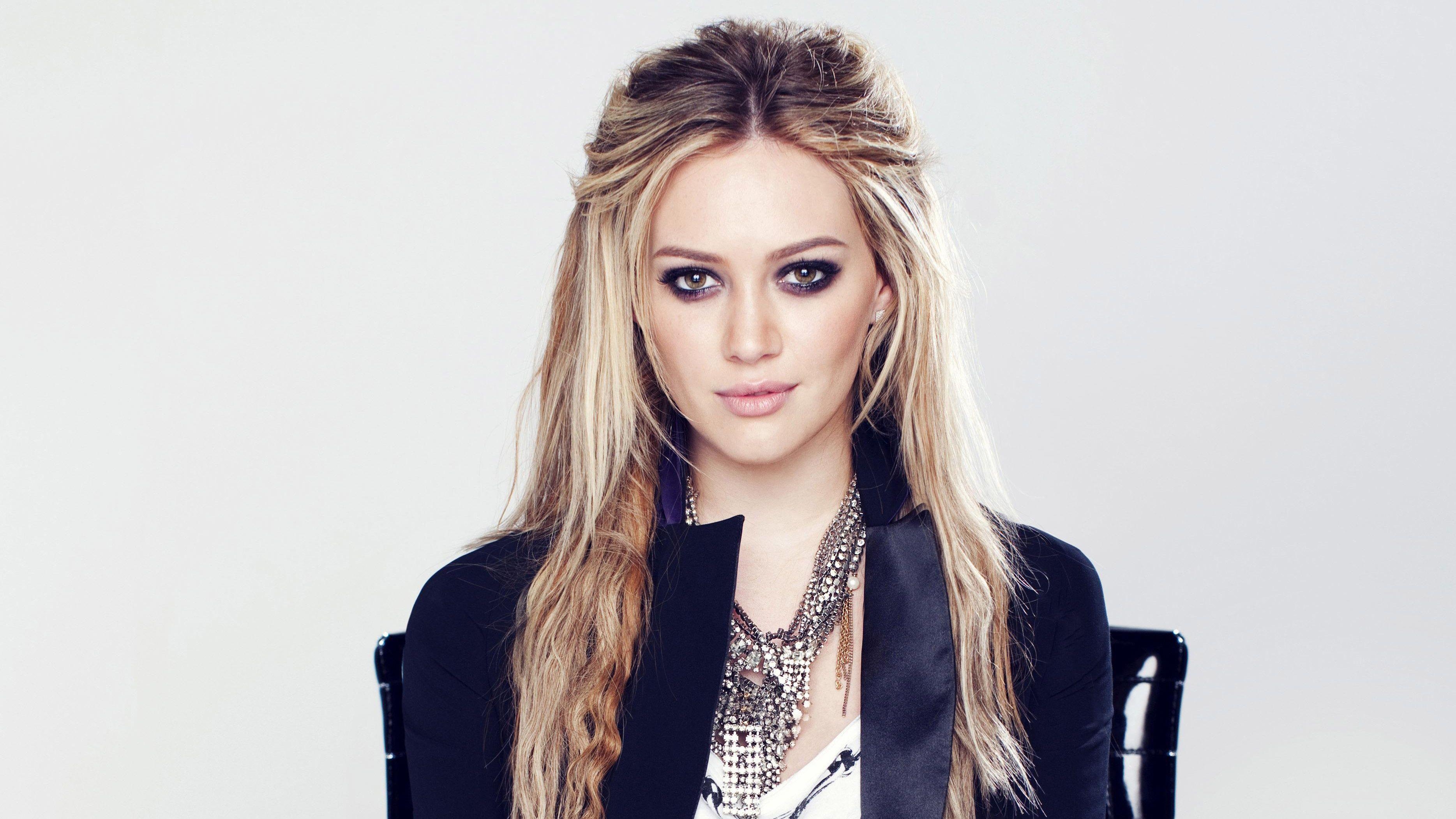 Hilary Duff, 4K, HD, Prominente, Schauspielerin, 3740x2110 HD Desktop