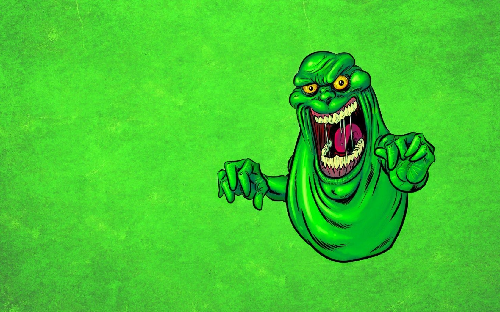 Slimer, Ghostbusters, HD, Kleidung, Geister, 1680x1050 HD Desktop