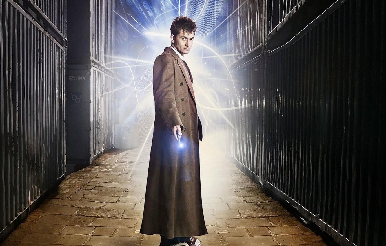 David Tennant, Mantel, Doctor, Doctor Who, Schauspieler, 1340x850 HD Desktop