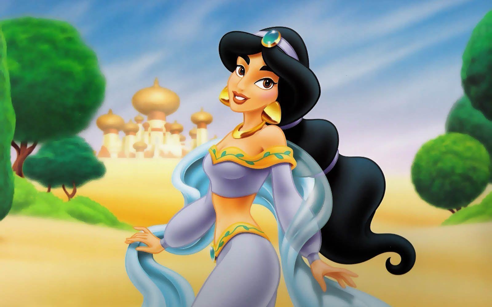 Prinzessin Jasmin, Cartoon, Charakter, 1600x1000 HD Desktop