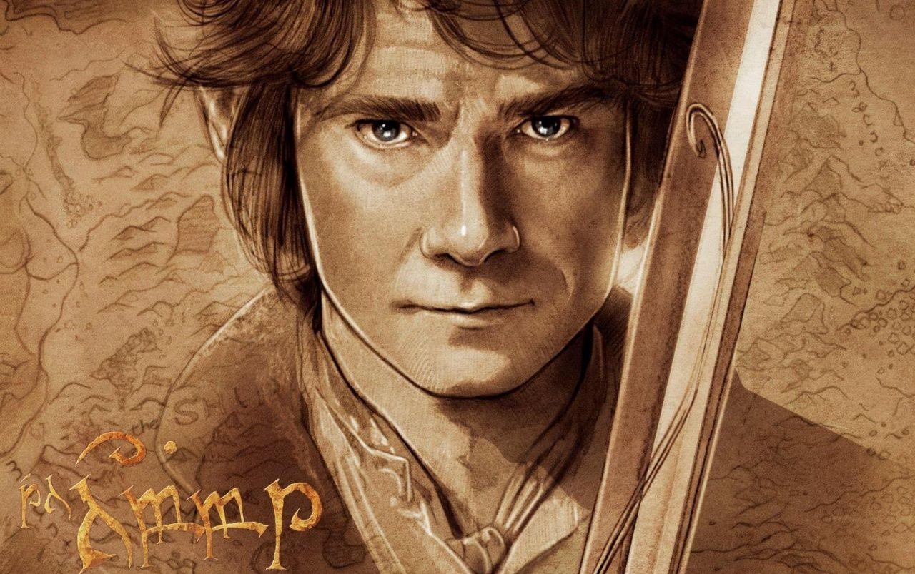 Bilbo Beutlin, Der Hobbit, Kunstwerk, Film, Herr der Ringe, 1280x810 HD Desktop