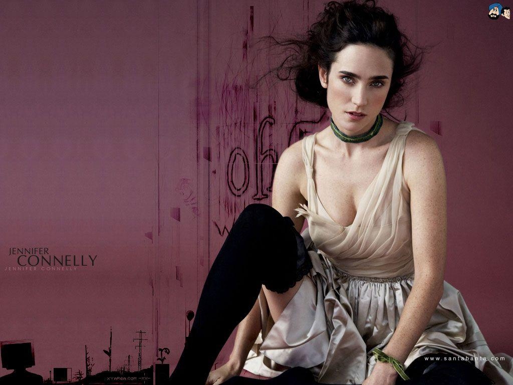 Jennifer Connelly, Hollywood, Schönheit, Schauspielerin, Mädchen, 1030x770 HD Desktop