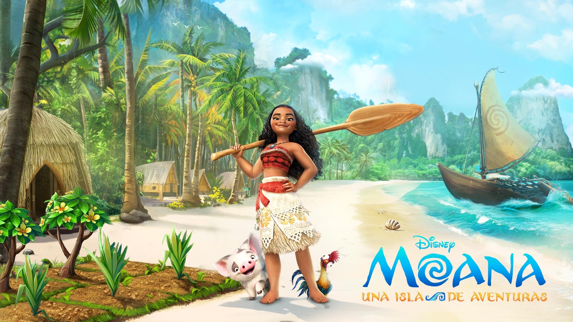 Moana Tapete, 17 x 1080, Disney-Prinzessin, Abenteuer, Animation, 1920x1080 Full HD Desktop