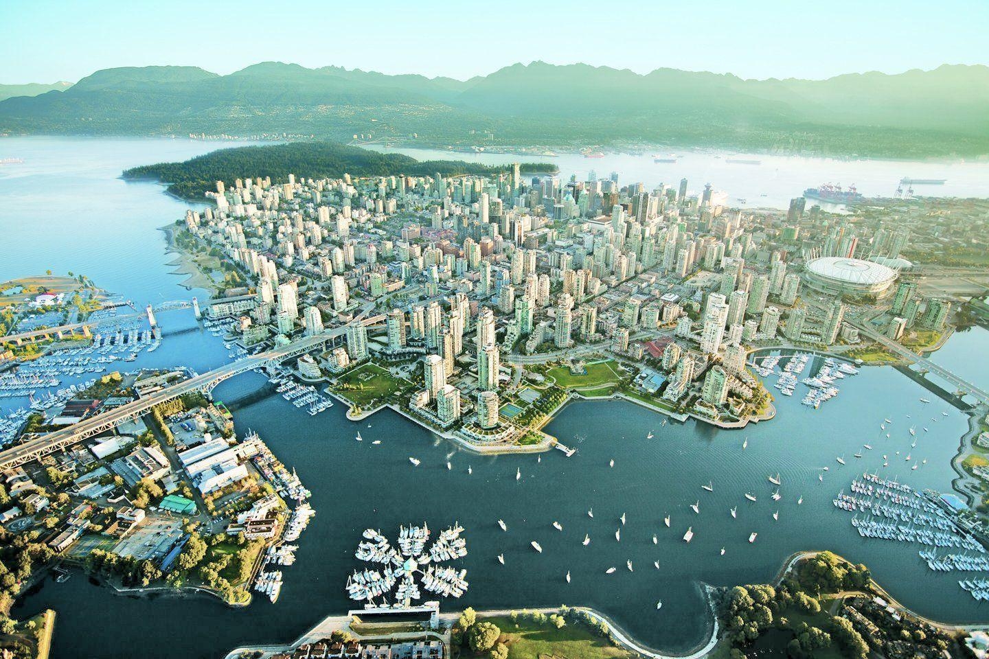 Vancouver, Aerial, Kostenlos, Hintergrund, BC, 1440x960 HD Desktop