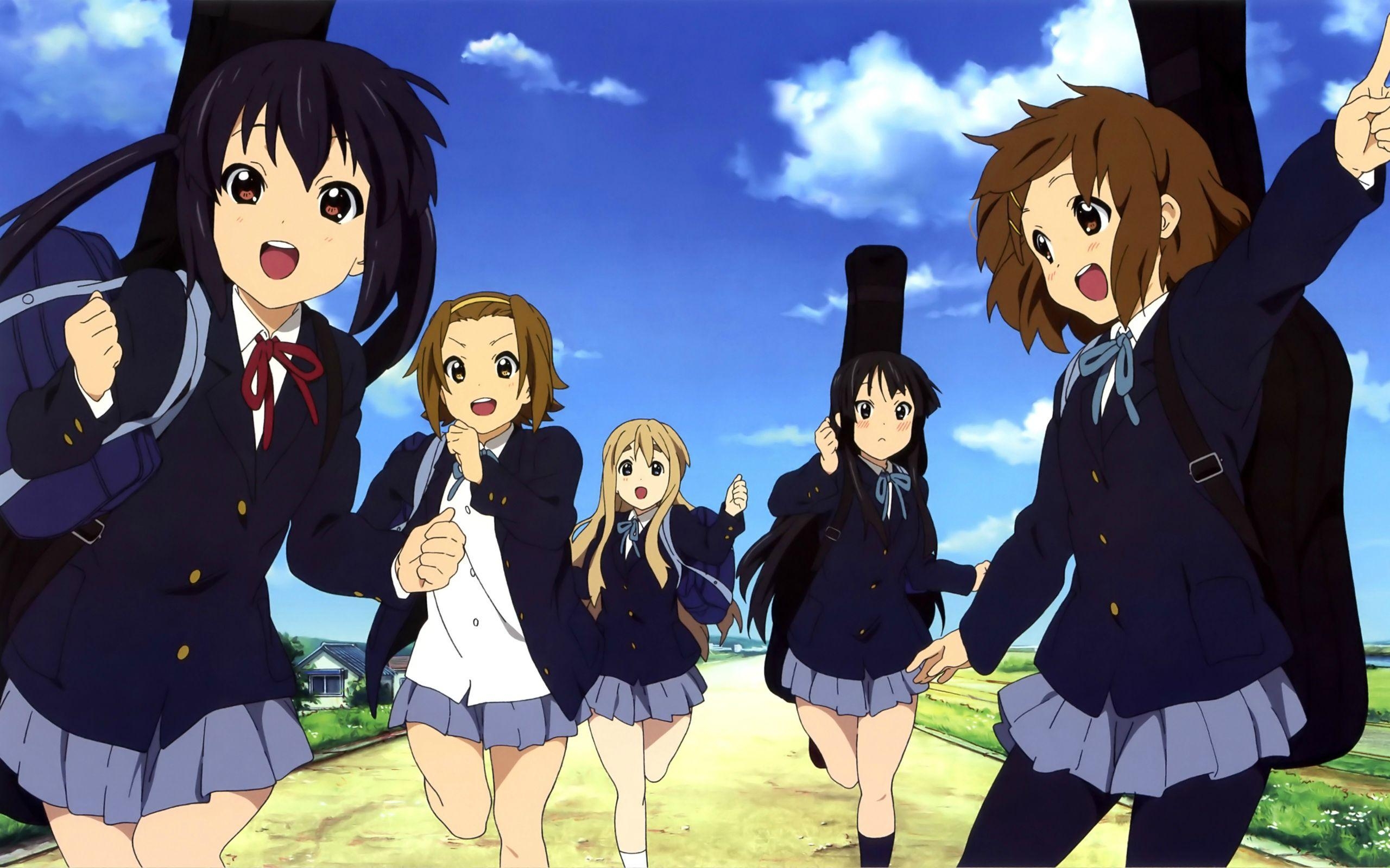 K-ON!, Anime, Computer Hintergrund, 1600x, Laptops, 2560x1600 HD Desktop