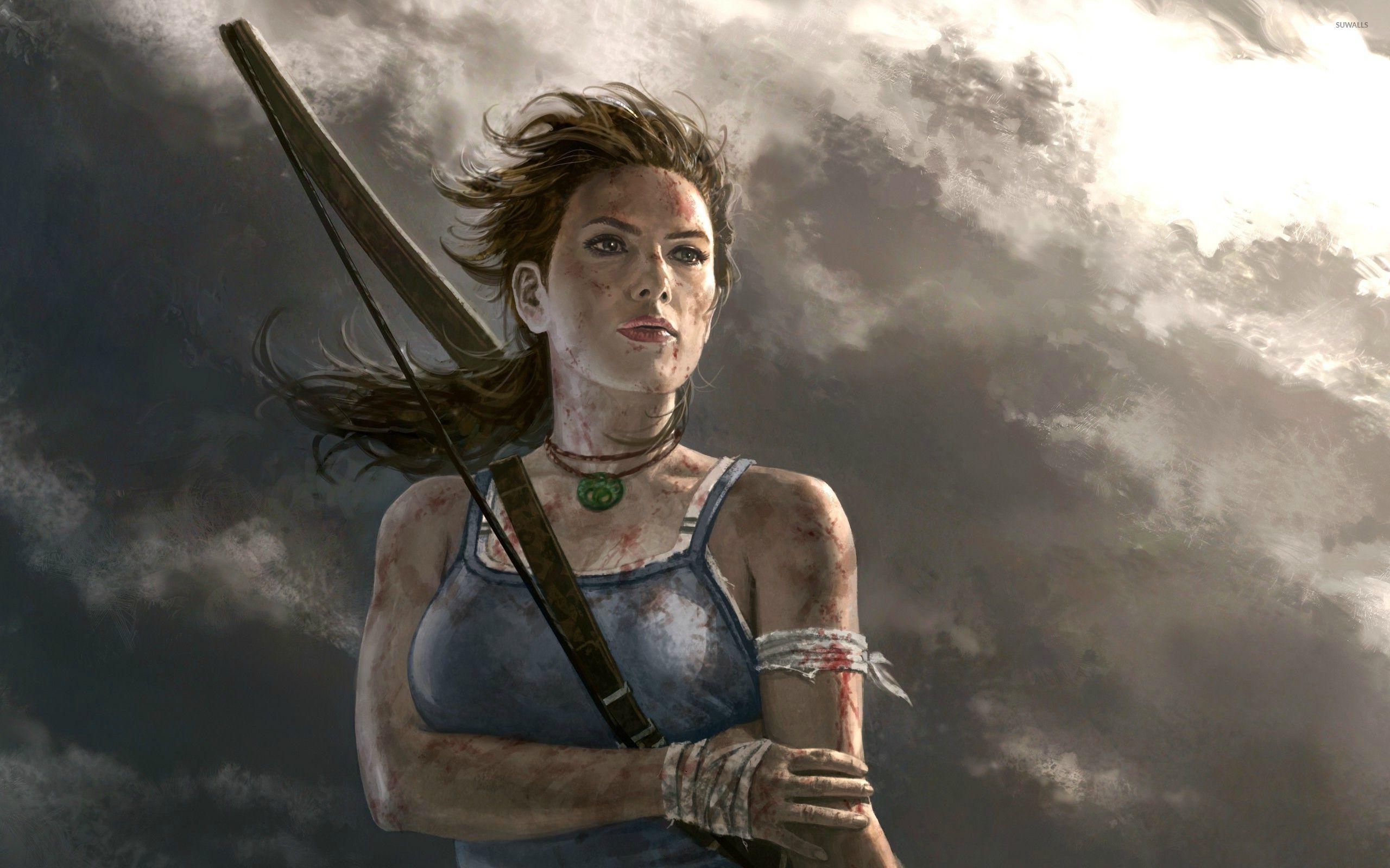 Lara Croft, Tomb Raider, 10 Jahre, Bild, Abenteuer, 2560x1600 HD Desktop