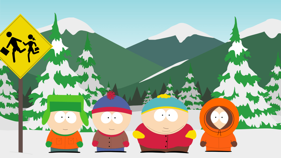 South Park, Jungs Bushaltestelle, HD, Cartoons, Hintergrund, 1200x670 HD Desktop