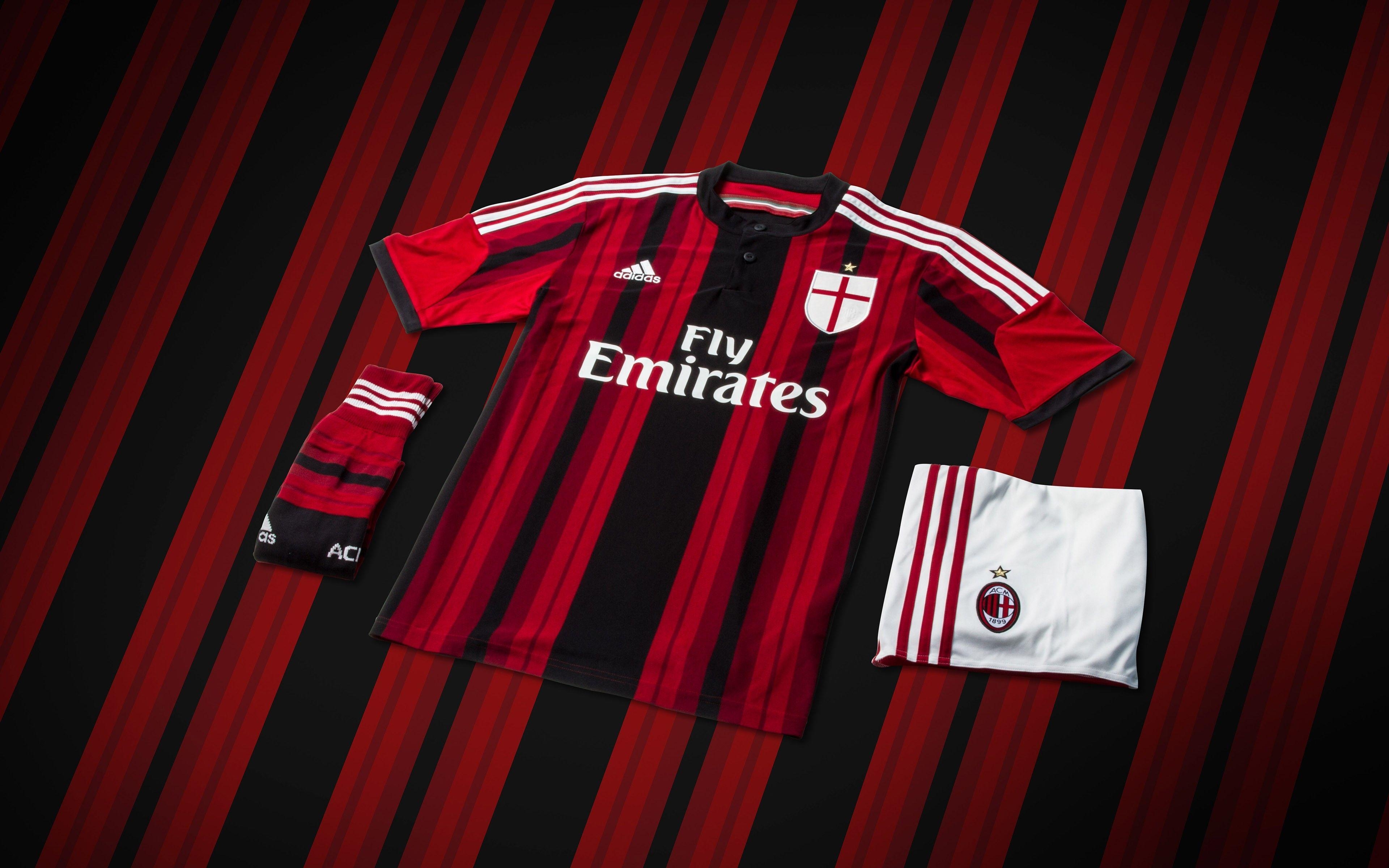 Beeindruckendes AC Milan, Wallpaper, Desktop, Bild, Fußball, 3840x2400 4K Desktop