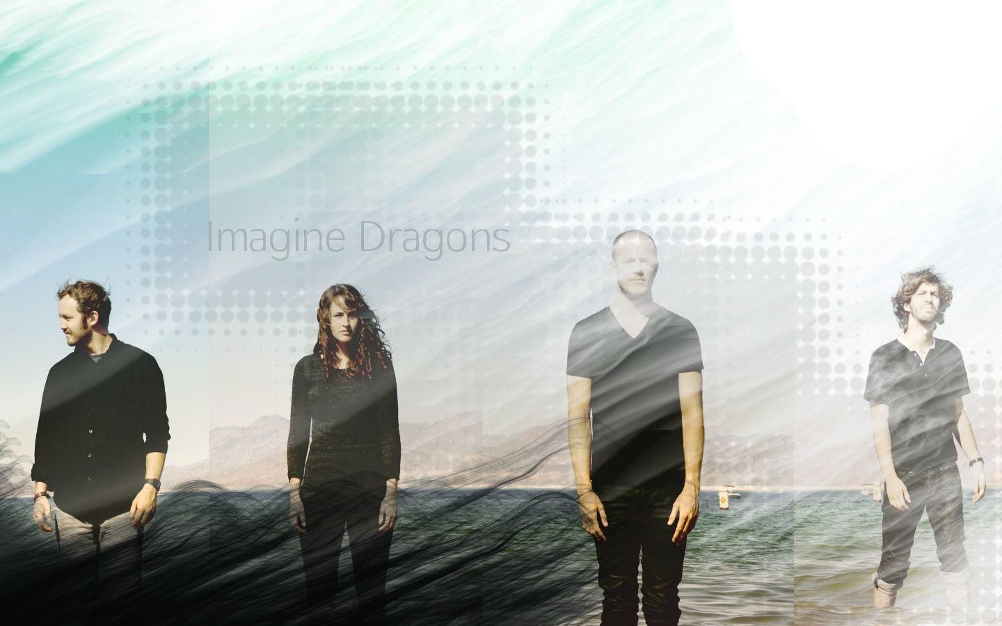 Imagine Dragons, Papier, Musikgruppe, Band, Alternative, 1440x900 HD Desktop